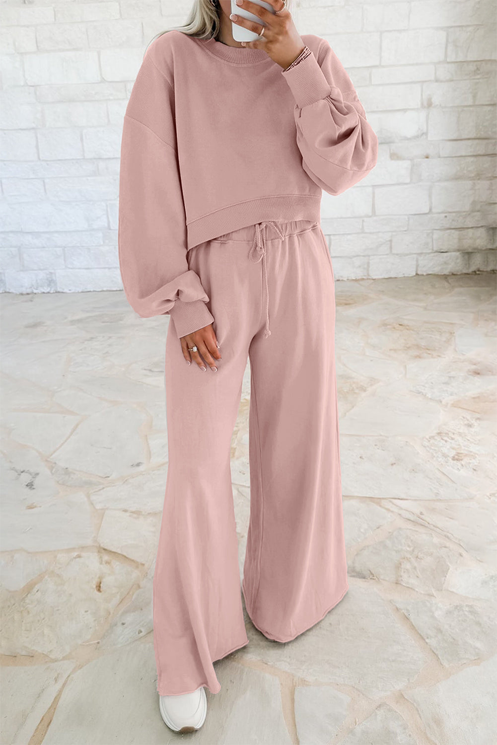 Pullover Wide Leg Set August.