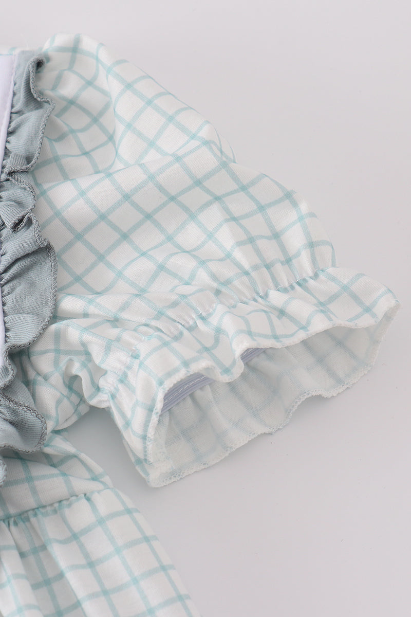 Blue he is risen embroidery set