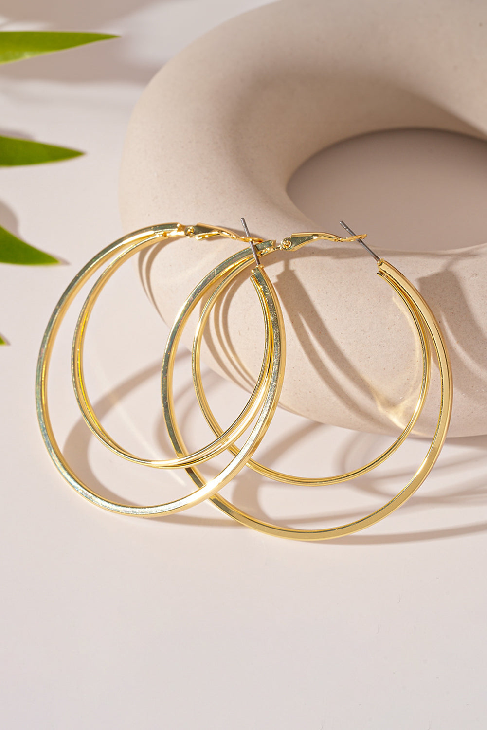 Double Hoop Earrings FB