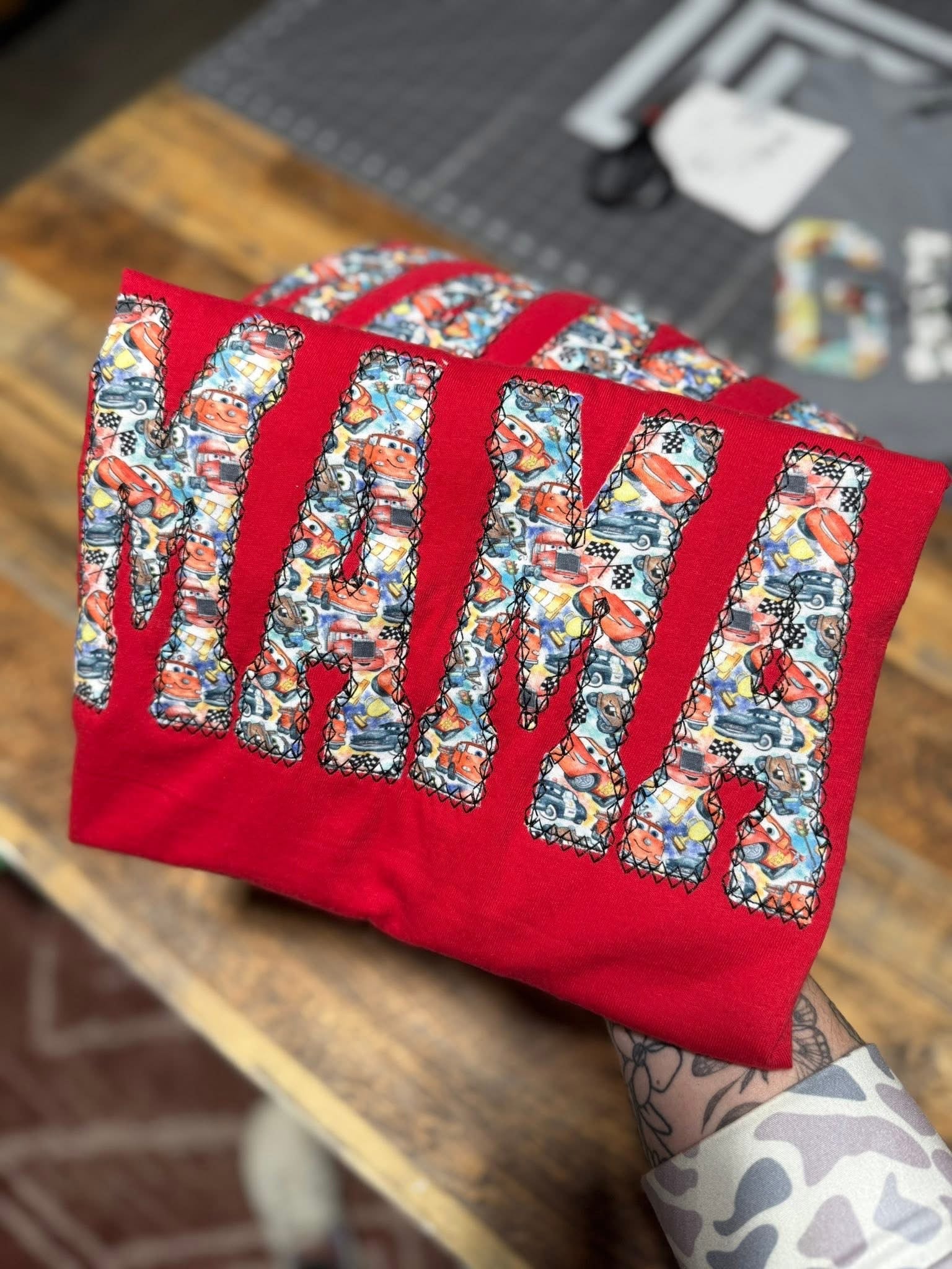 Embroidered Character
