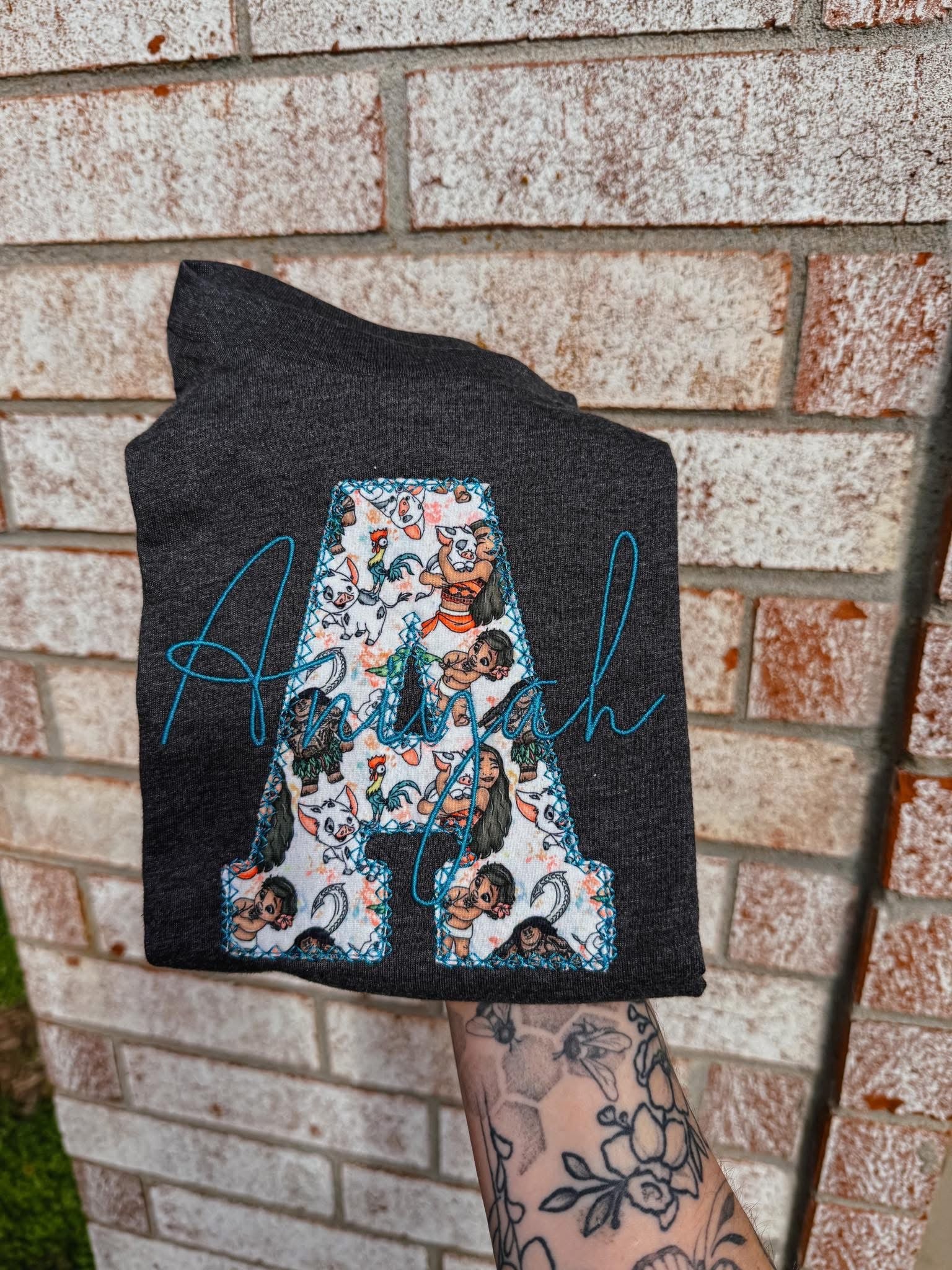 Embroidered Character