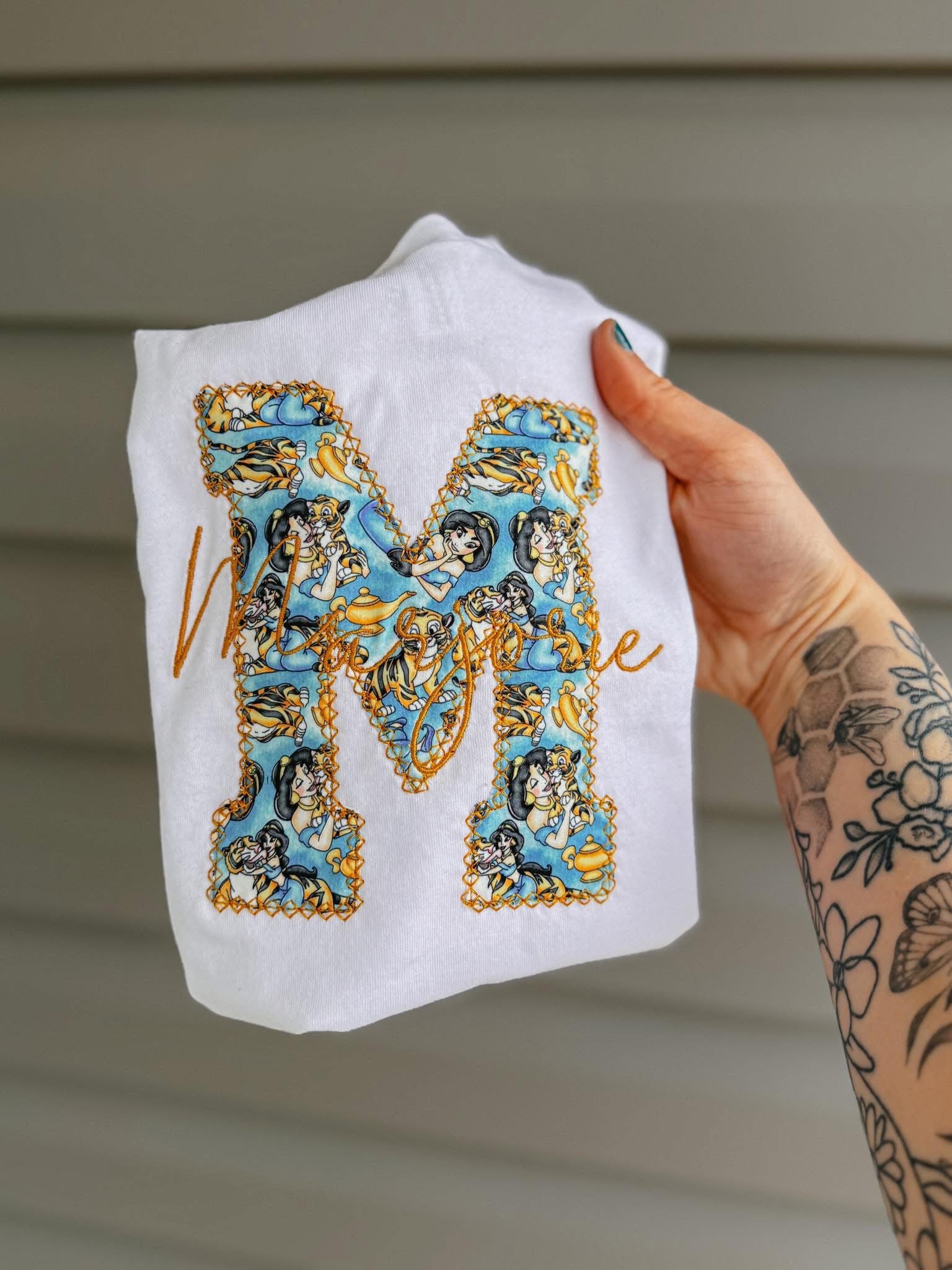 Embroidered Character