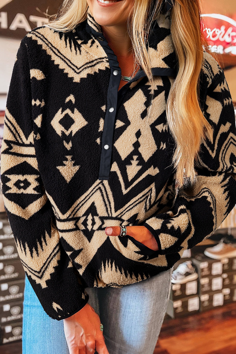 Western Aztec Sweatshirt RTS