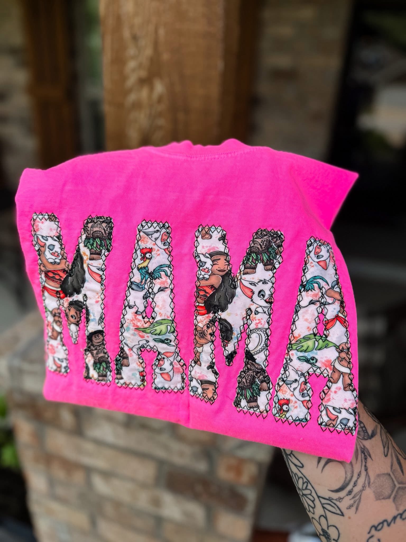 Embroidered Character