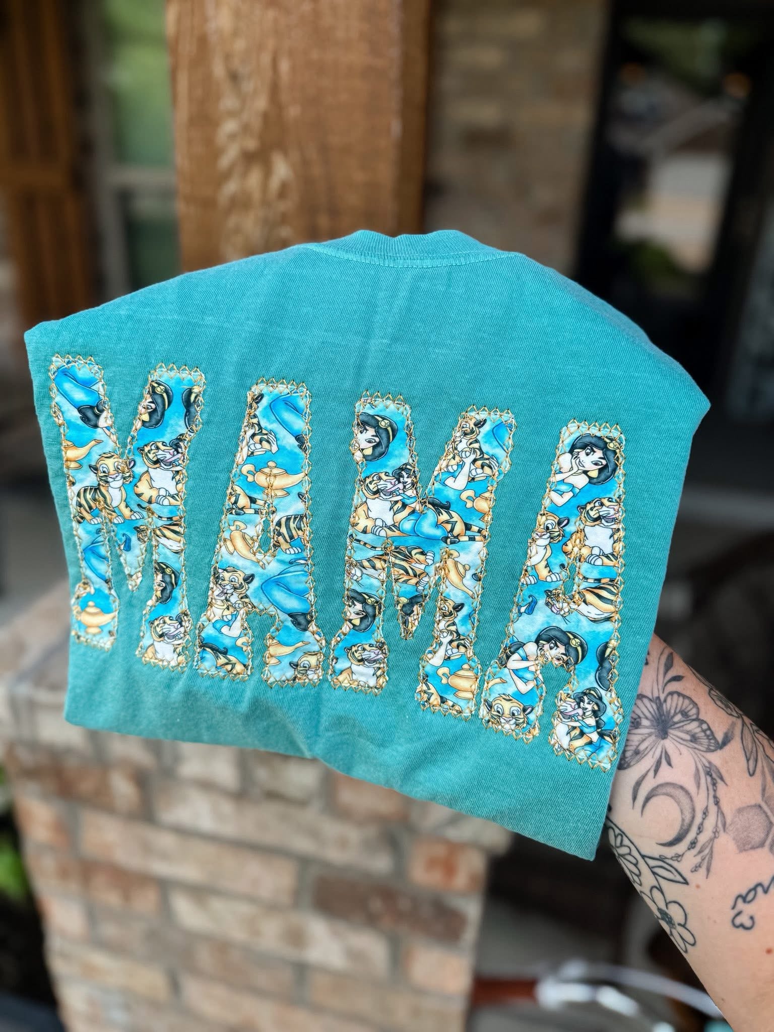 Embroidered Character