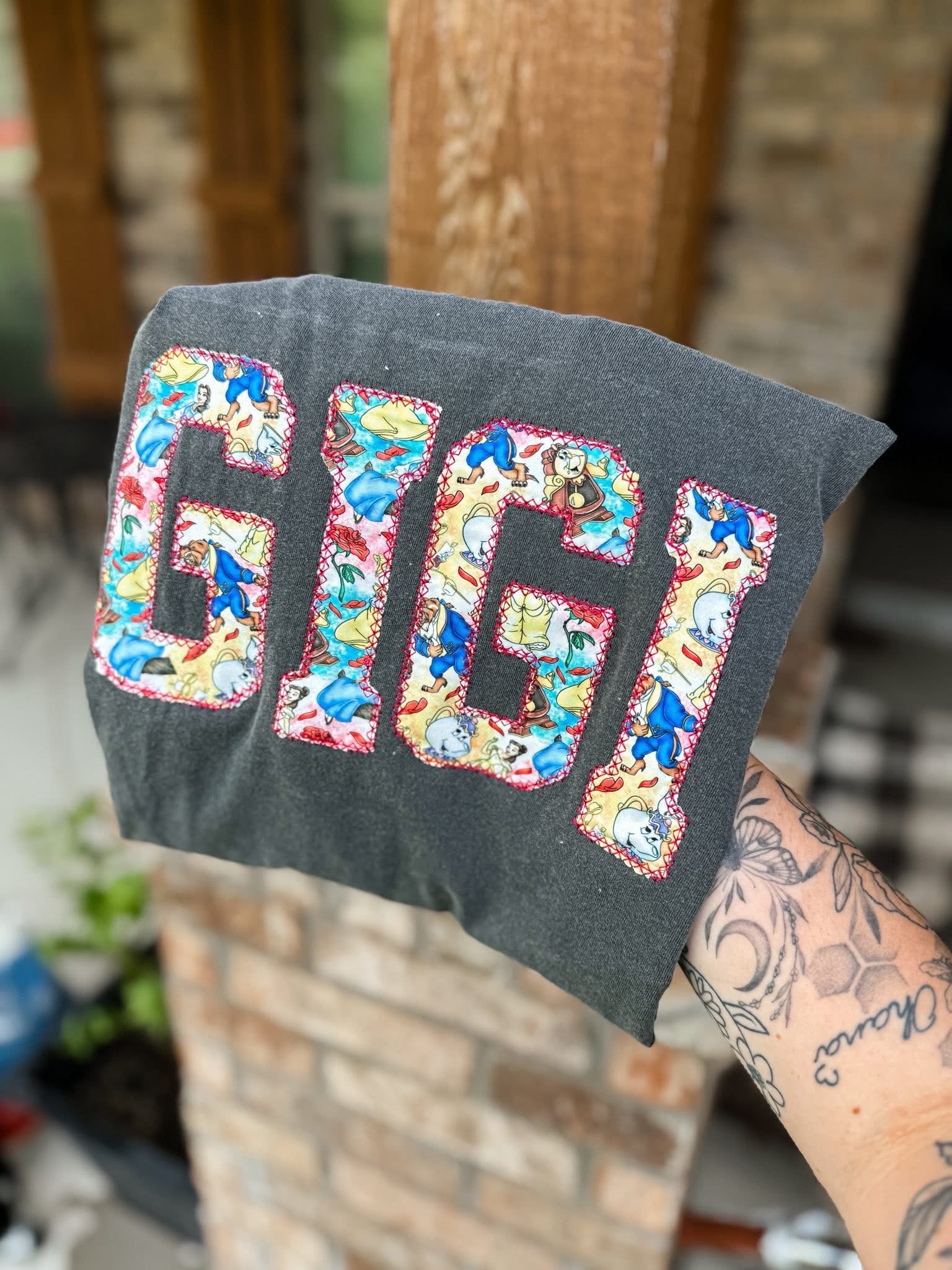 Embroidered Character