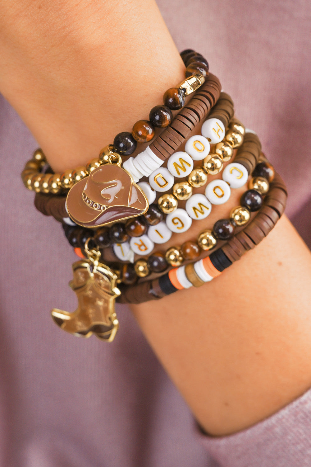 Howdy Cowgirl Bracelet Stack FB
