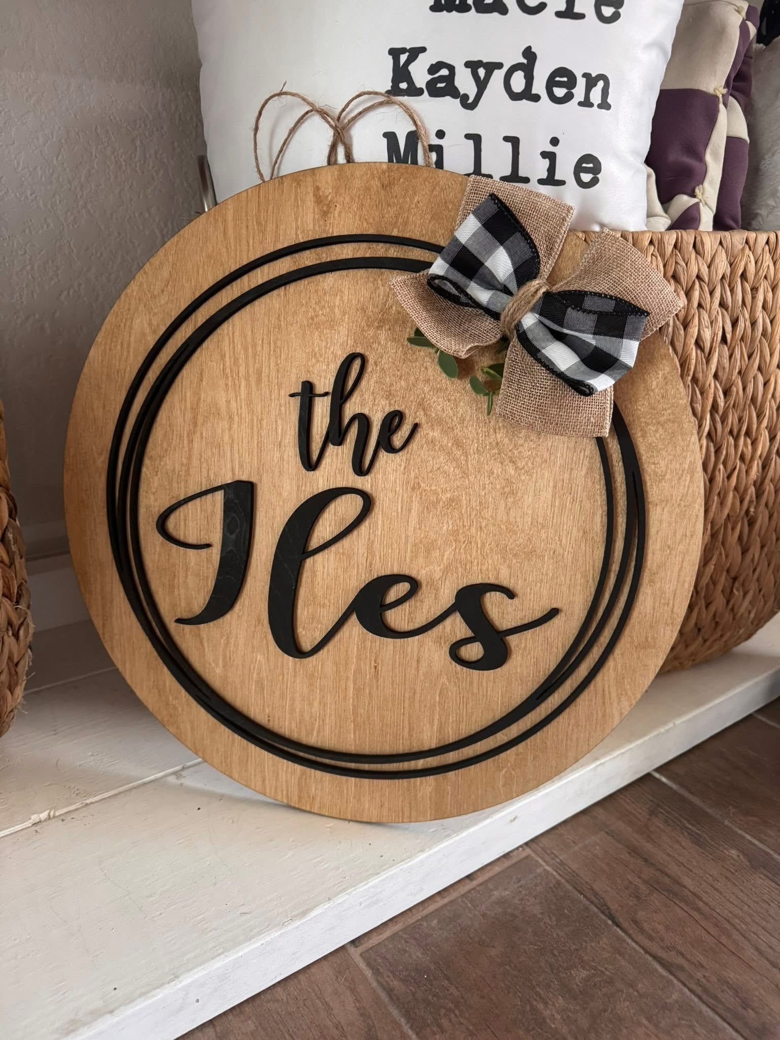 Family Name Rounds 17”