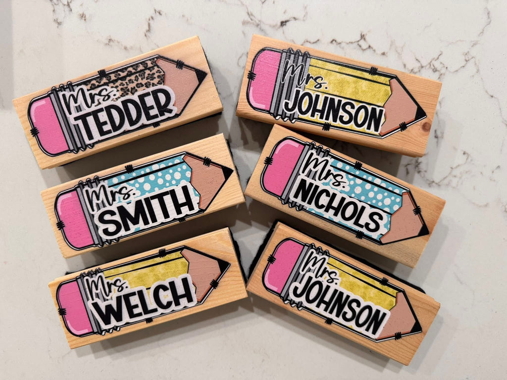 Custom Teacher Eraser