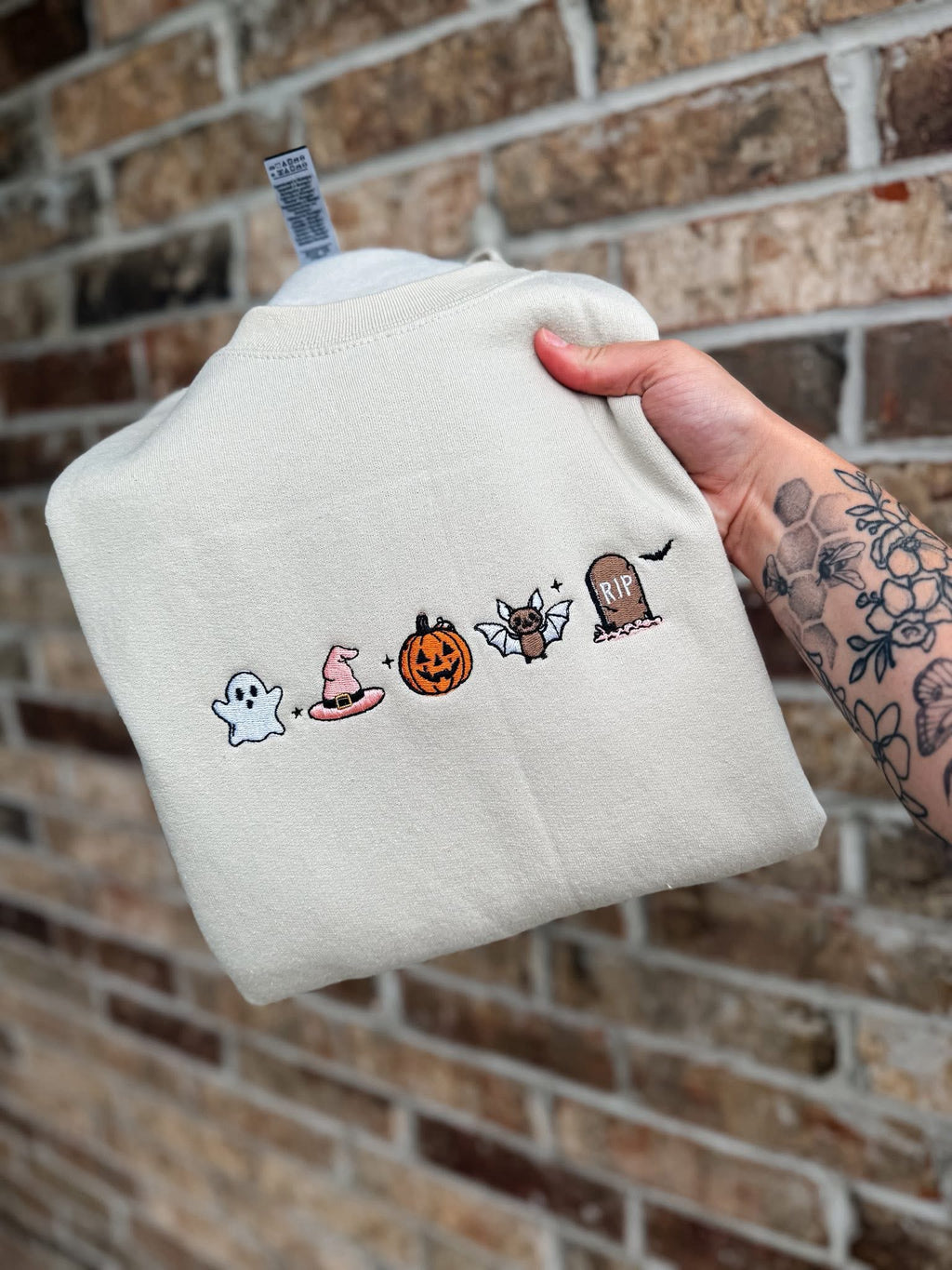 Embroidered Halloween Figures
