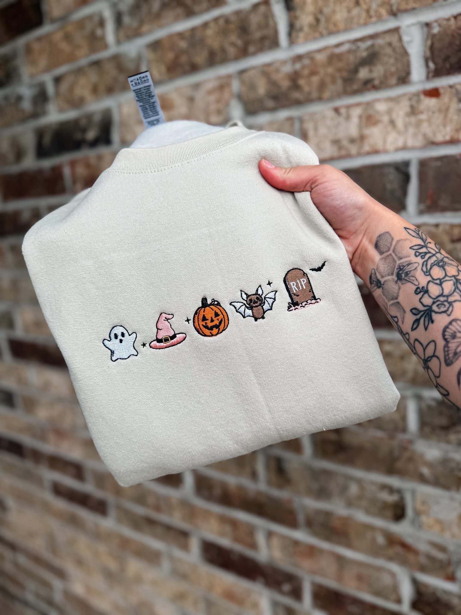 Embroidered Halloween Figures