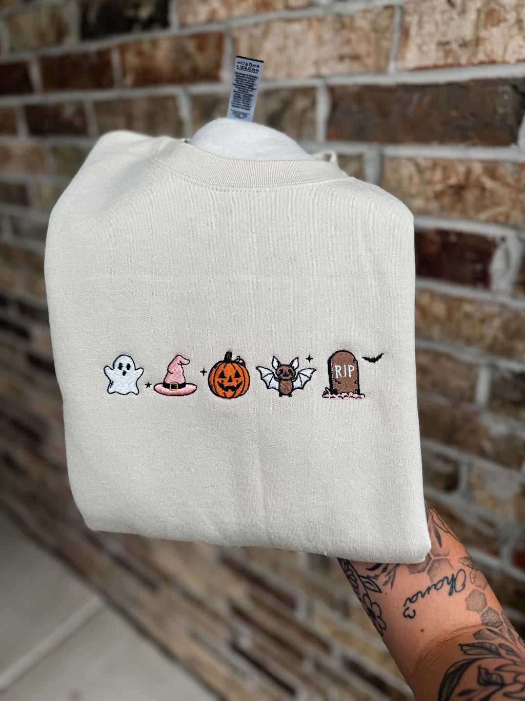 Embroidered Halloween Figures