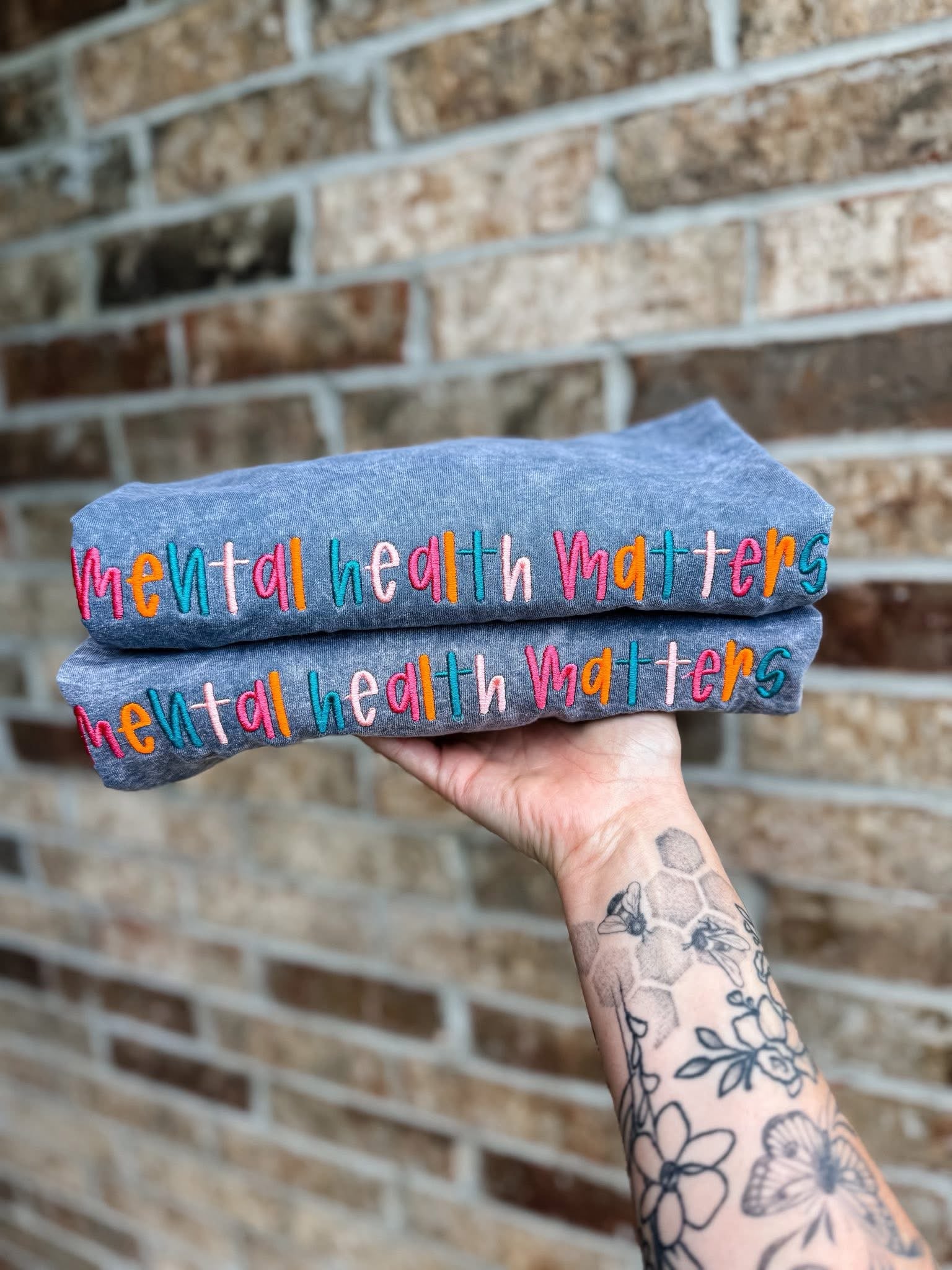 Embroidered Mental Health Matters