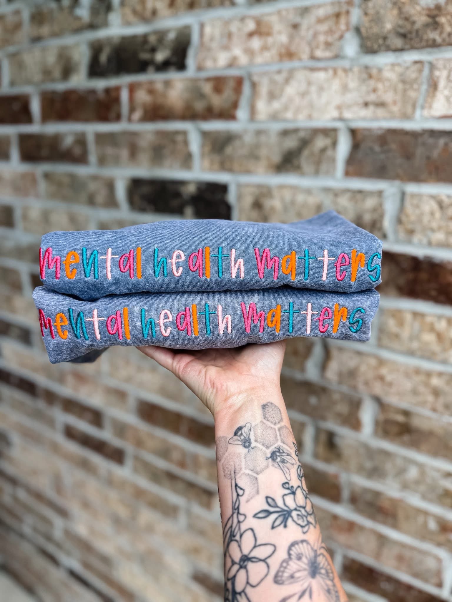 Embroidered Mental Health Matters