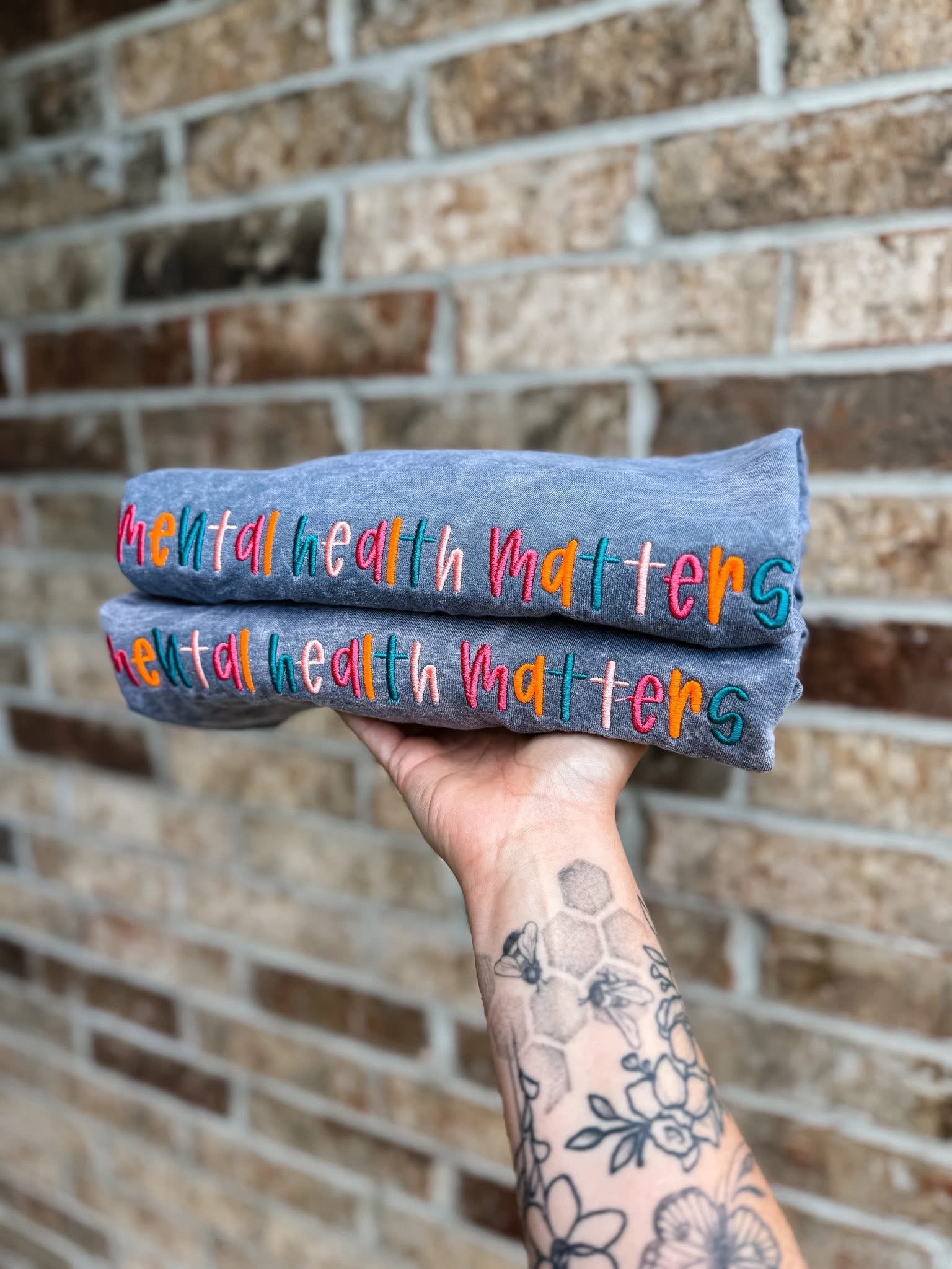 Embroidered Mental Health Matters