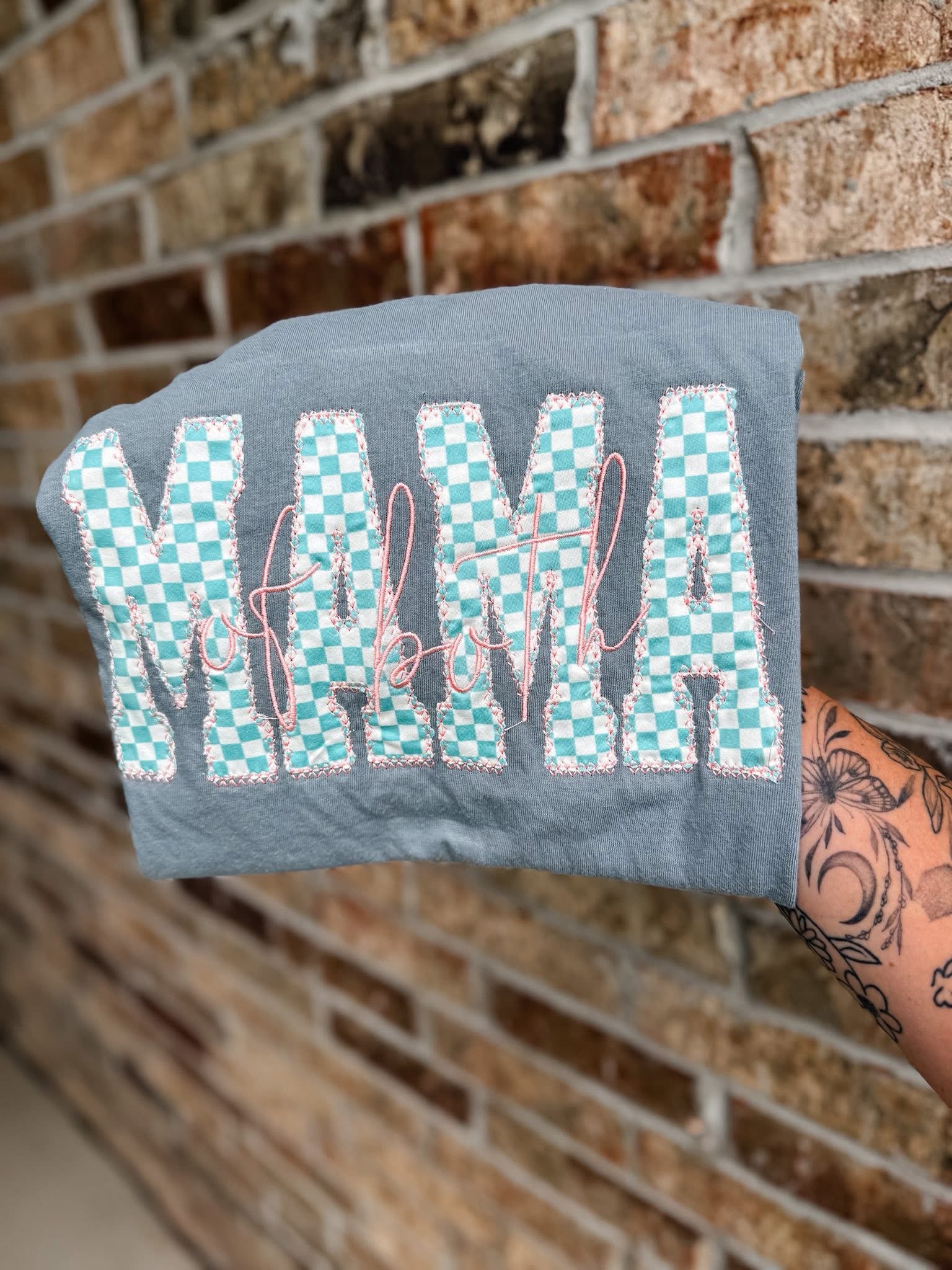 Embroidered Mama of Both