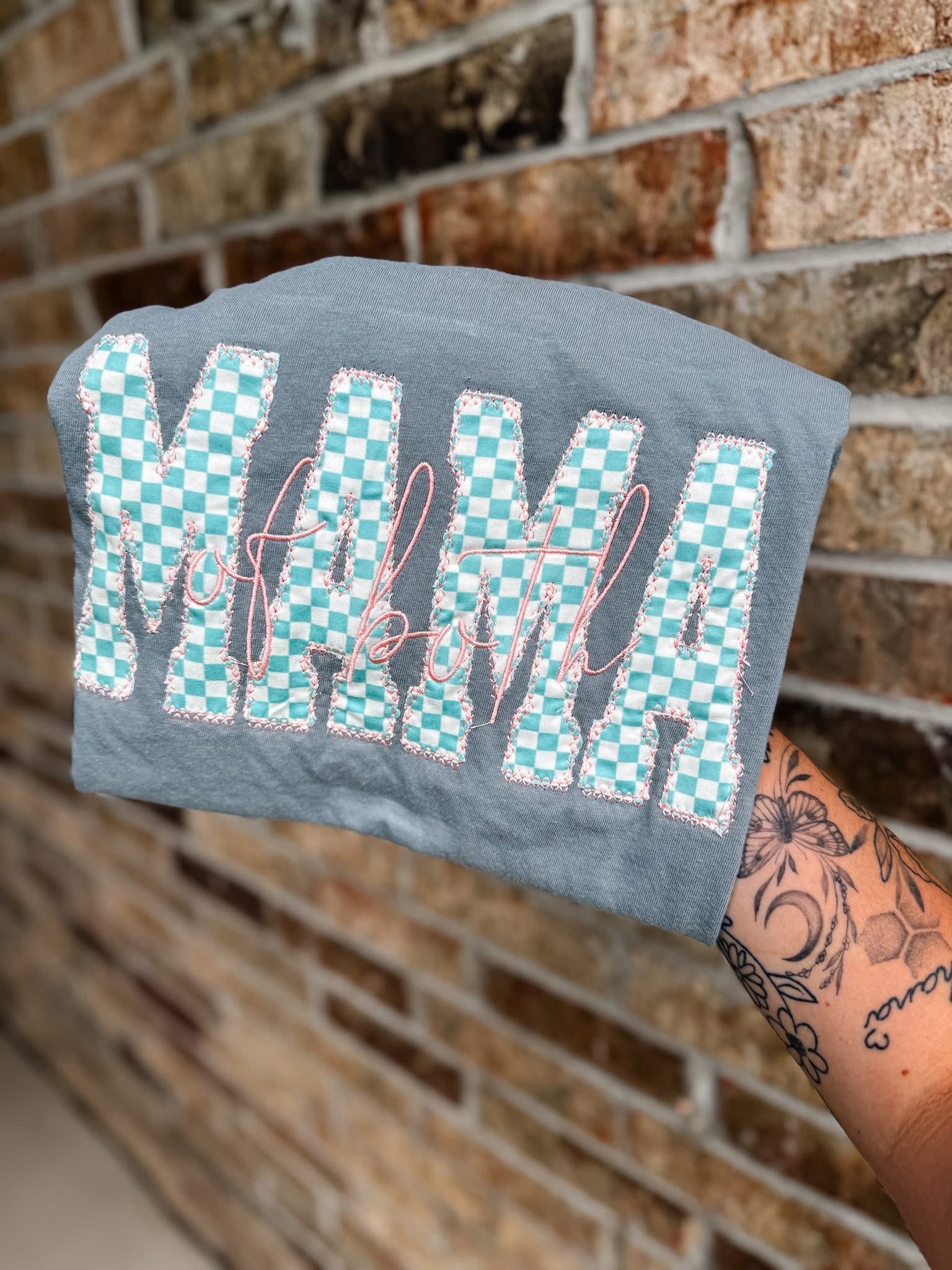 Embroidered Mama of Both