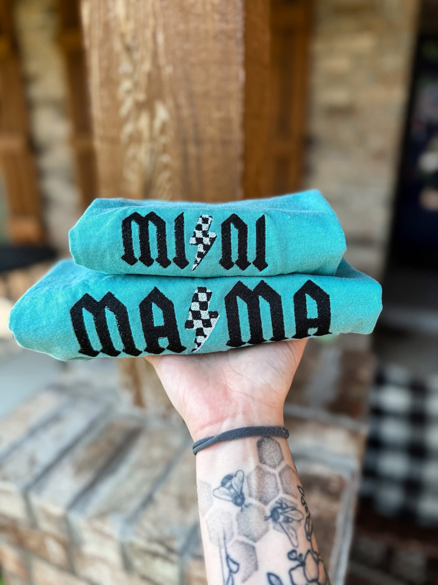 Embroidered Mini/Mama