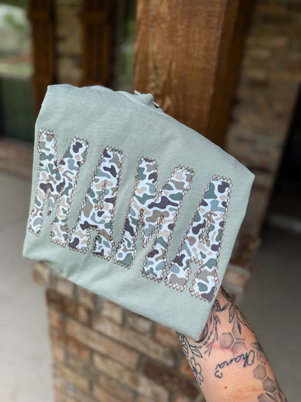 Embroidered Duck Camo