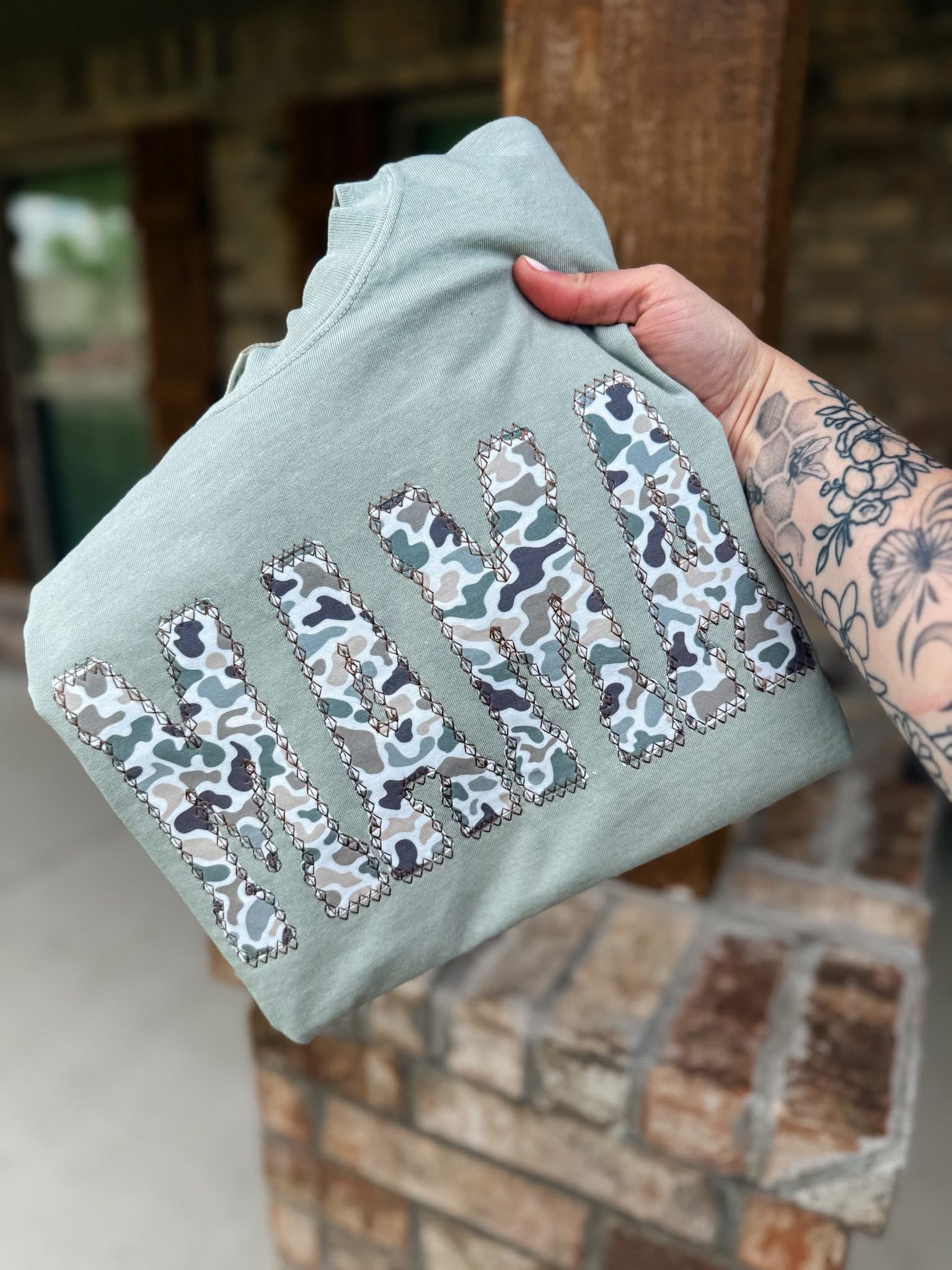 Embroidered Duck Camo