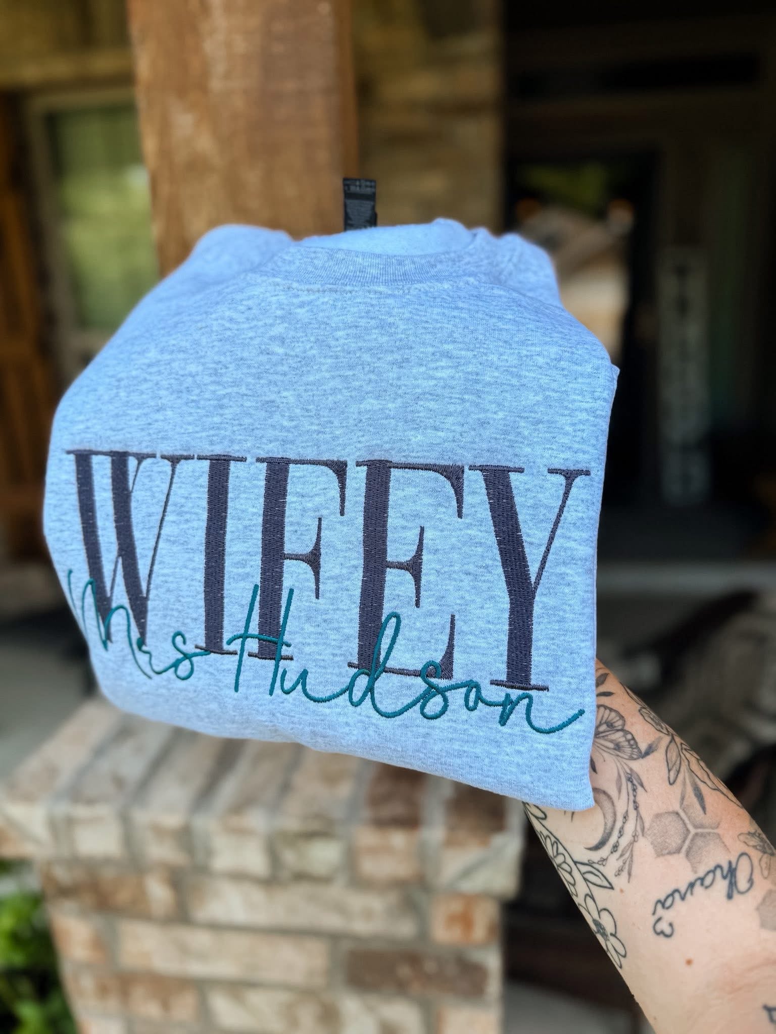 Embroidered Wifey