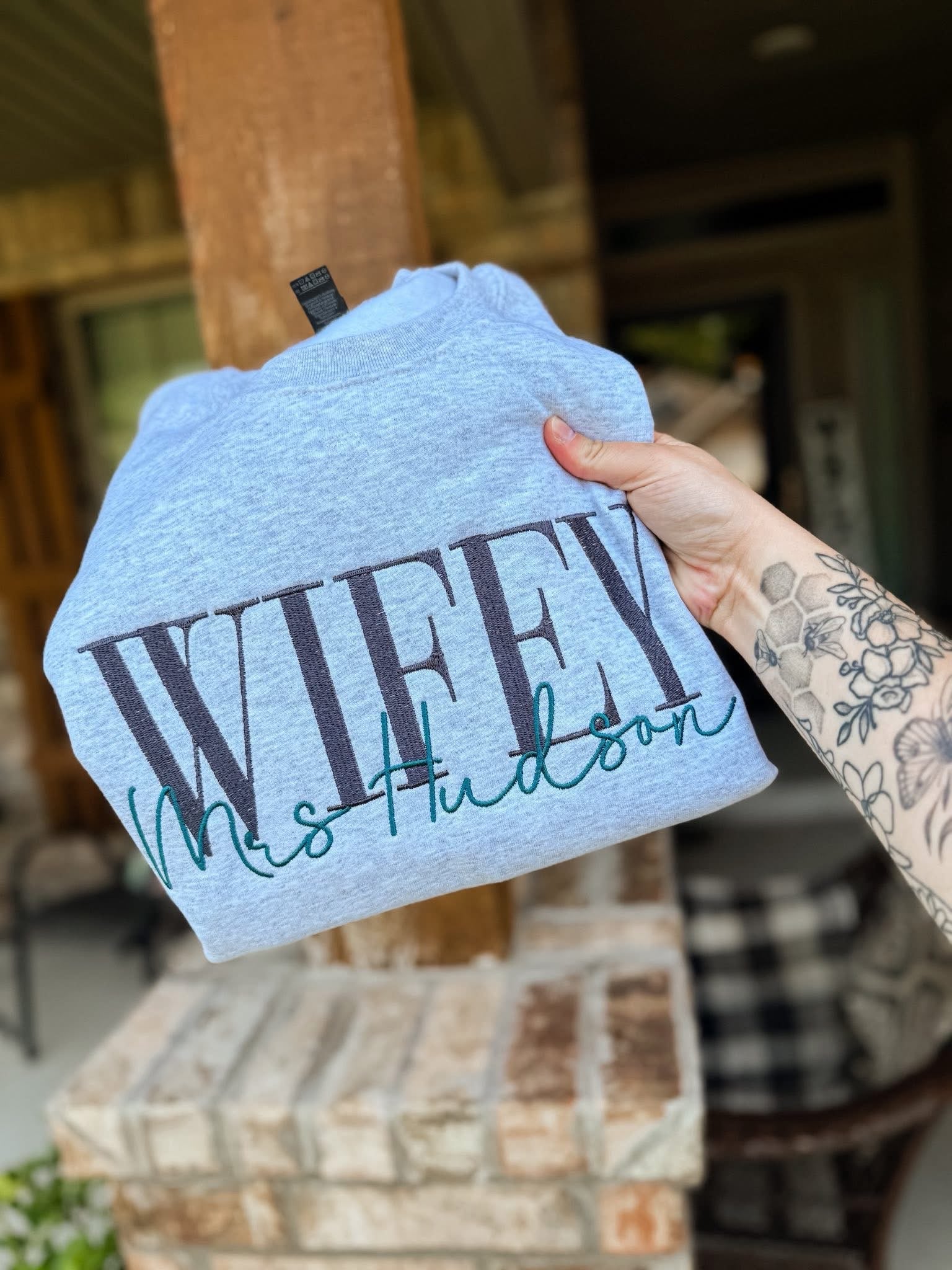 Embroidered Wifey