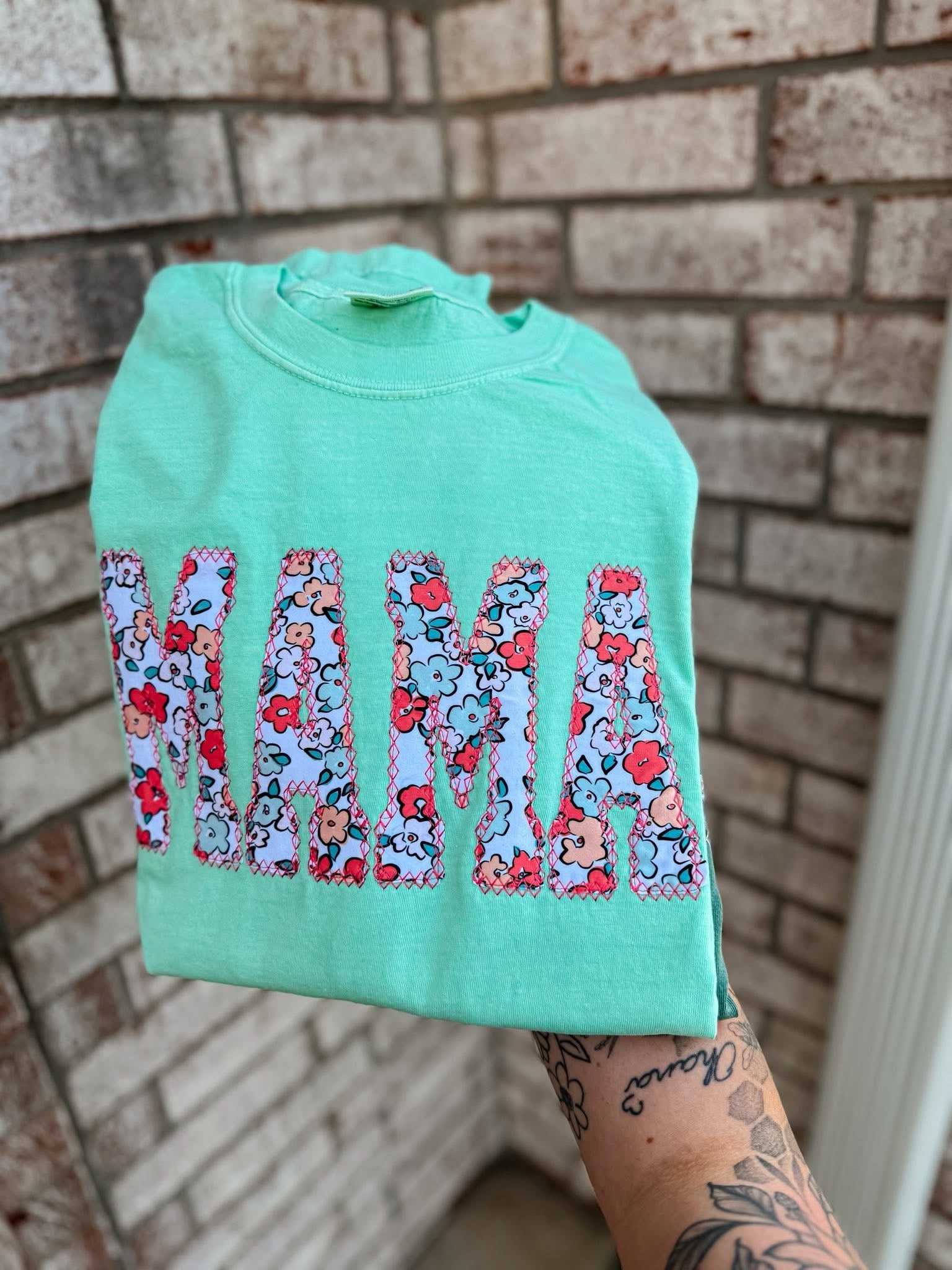 Embroidered Spring Floral