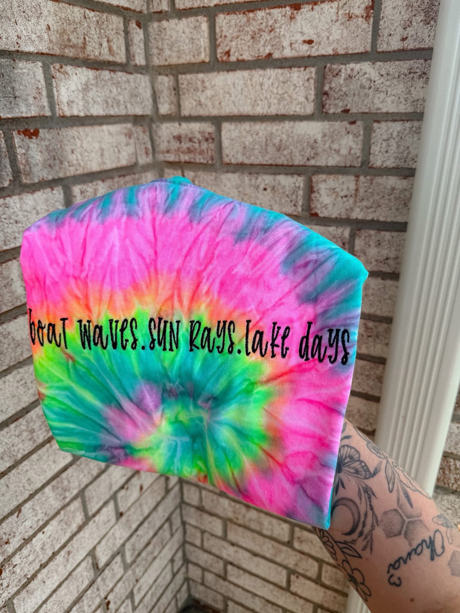 Embroidered TieDye Custom