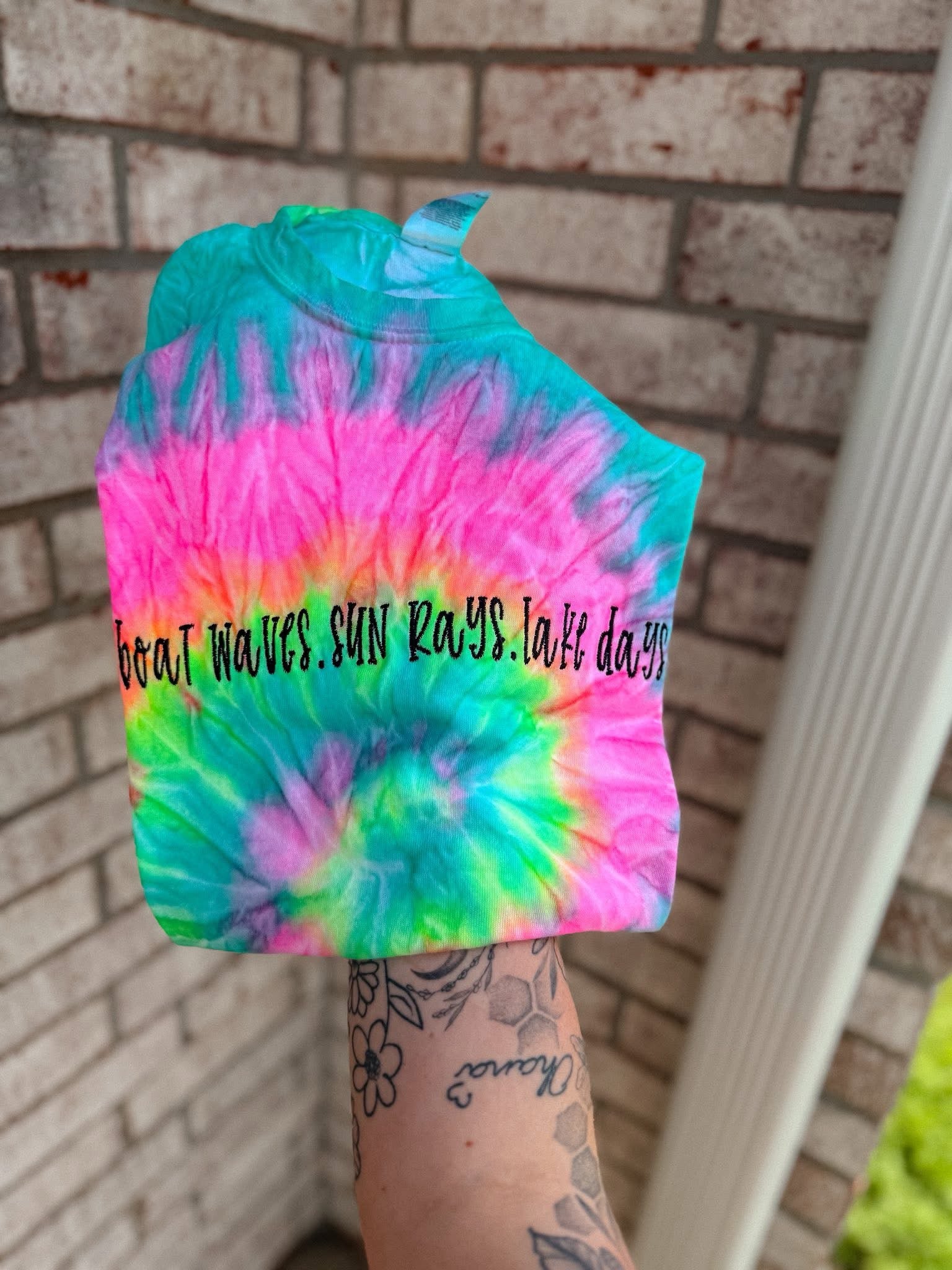 Embroidered TieDye Custom