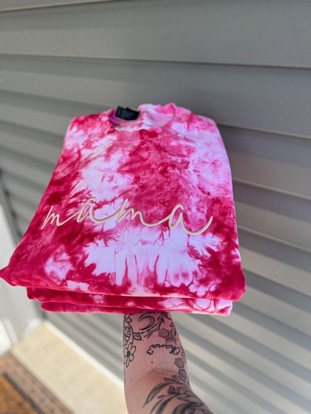 Embroidered Flamingo