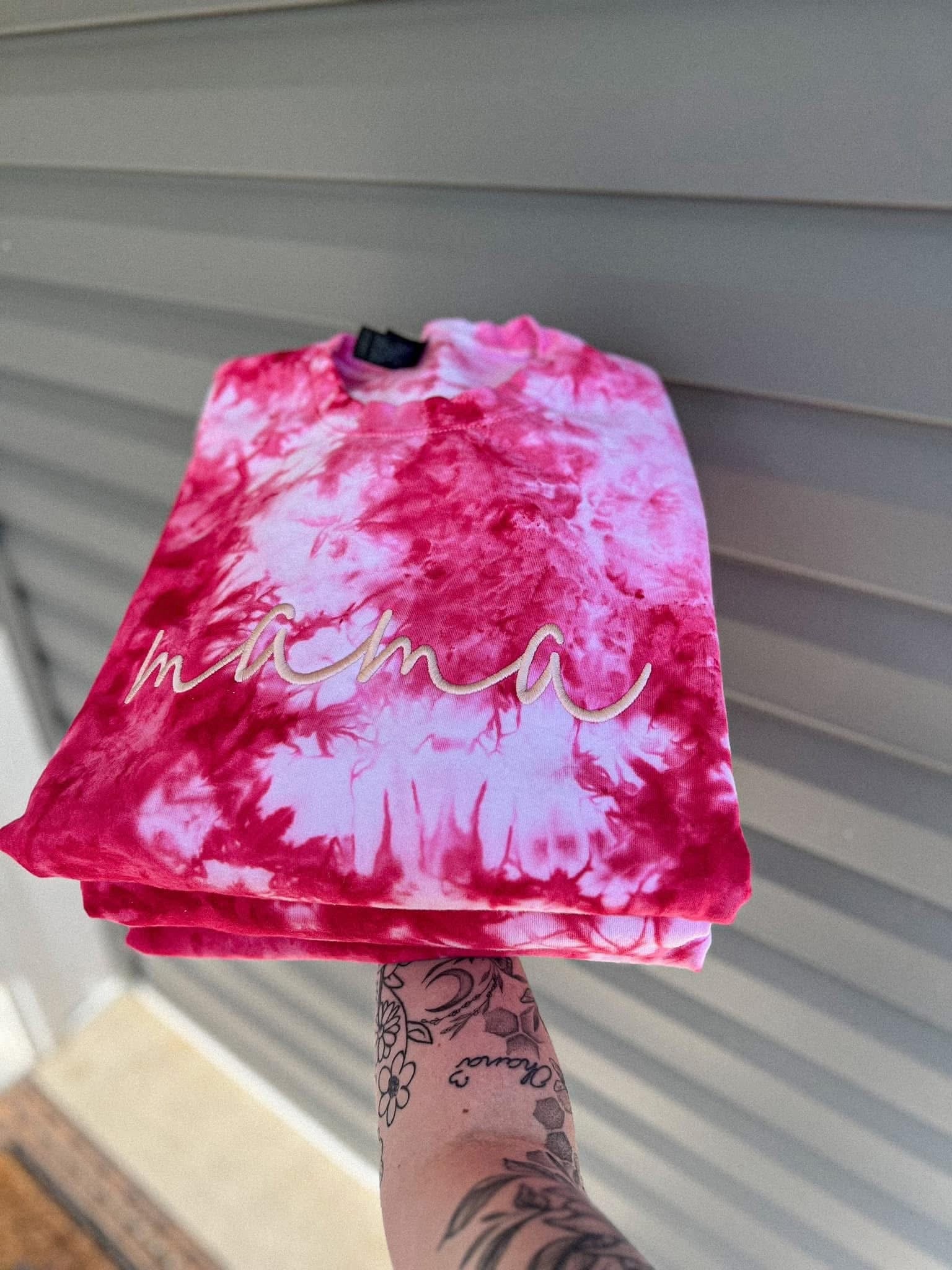 Embroidered Flamingo