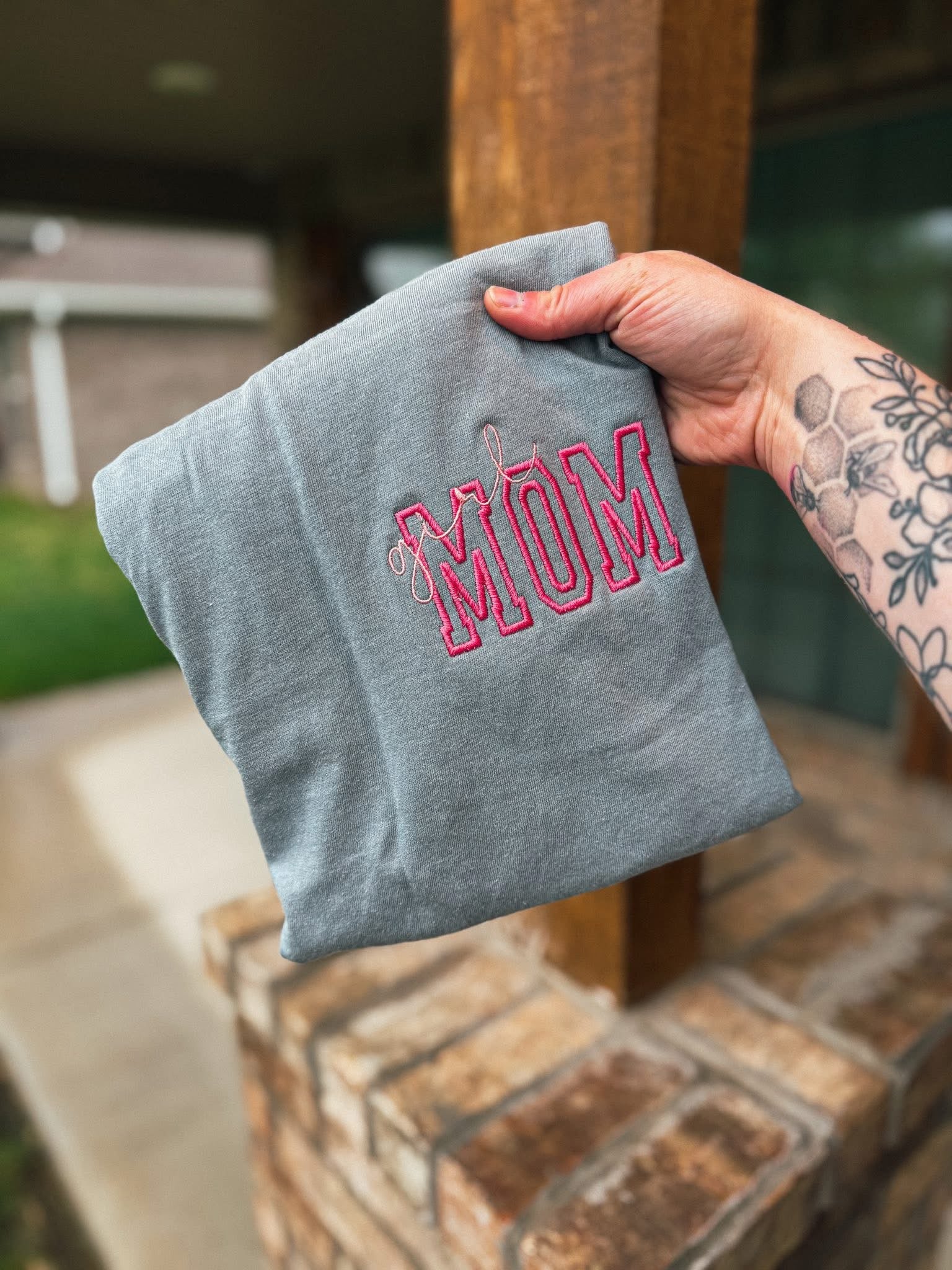 Embroidered Mom of