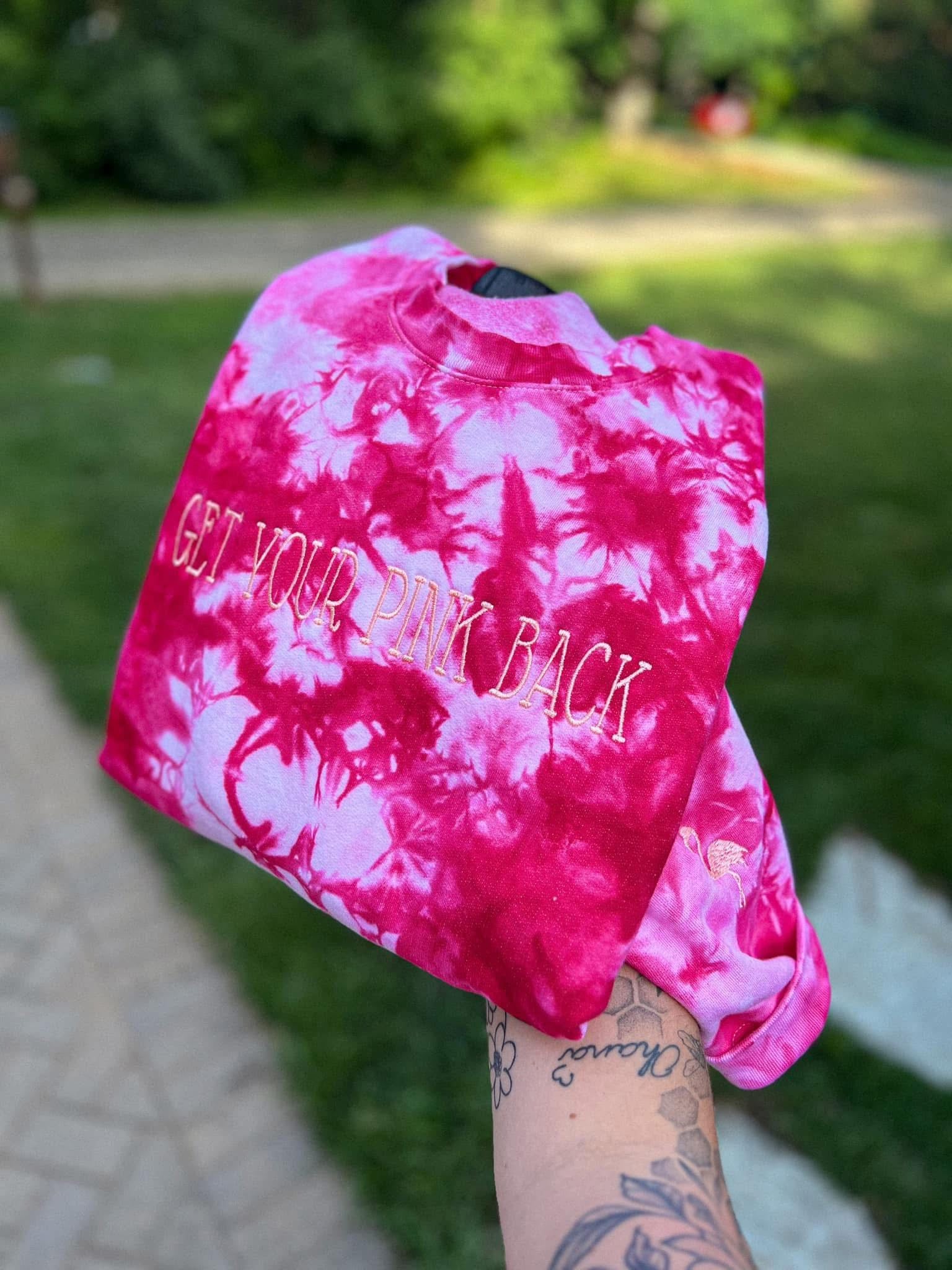 Embroidered Get Your Pink Back