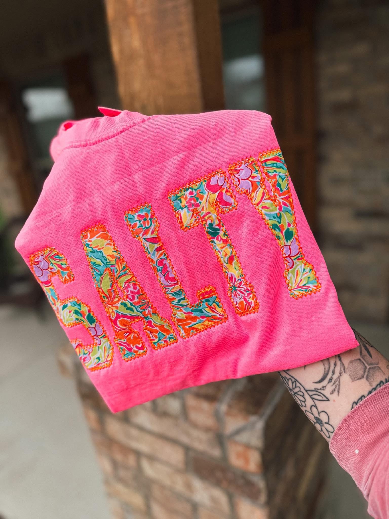 Embroidered Summer Floral