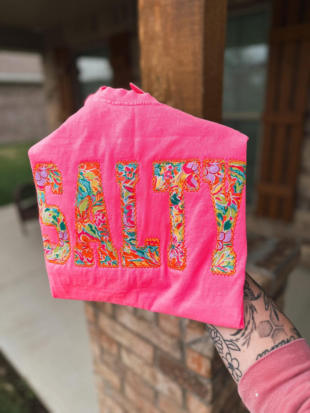 Embroidered Summer Floral