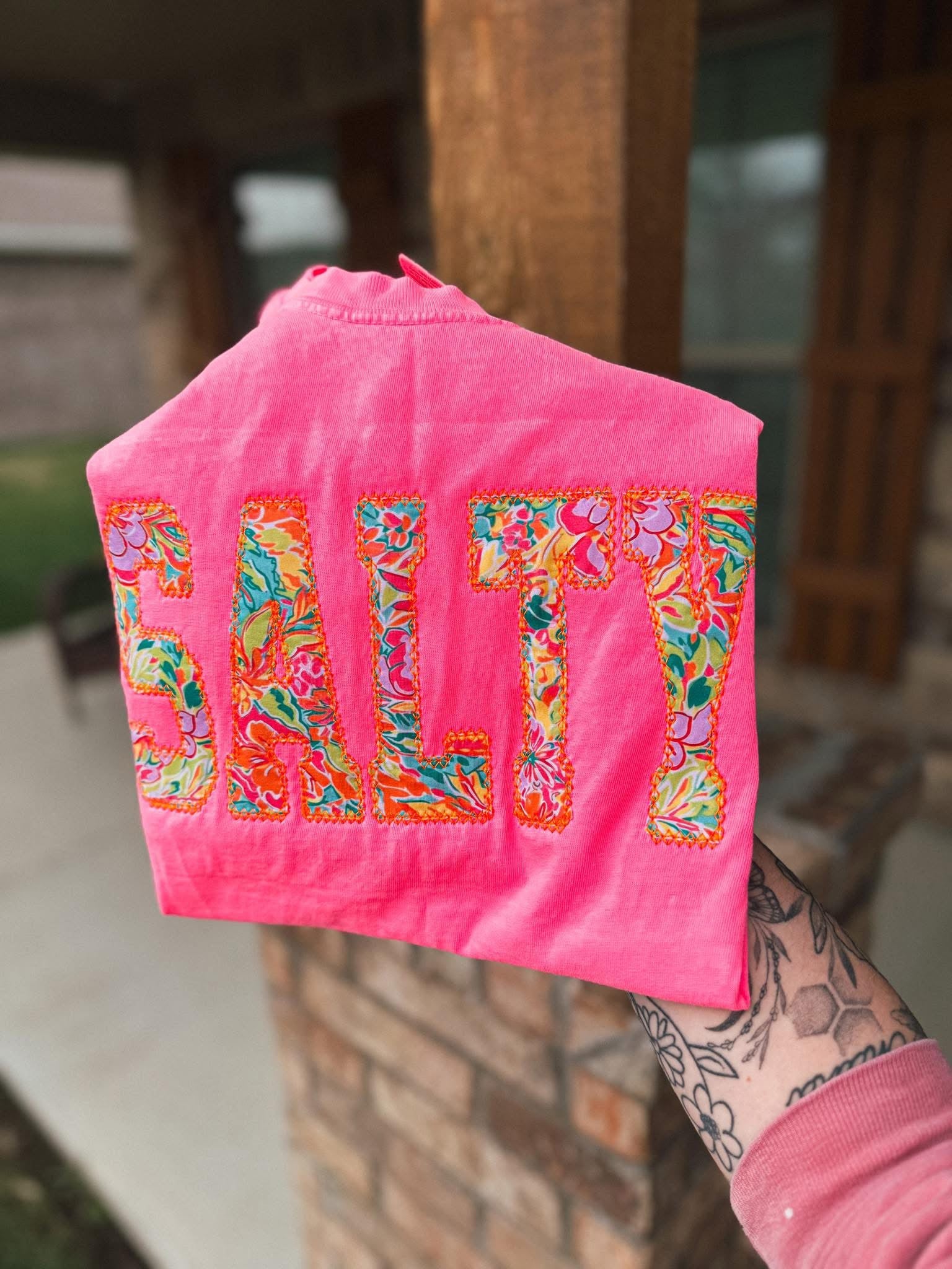 Embroidered Summer Floral