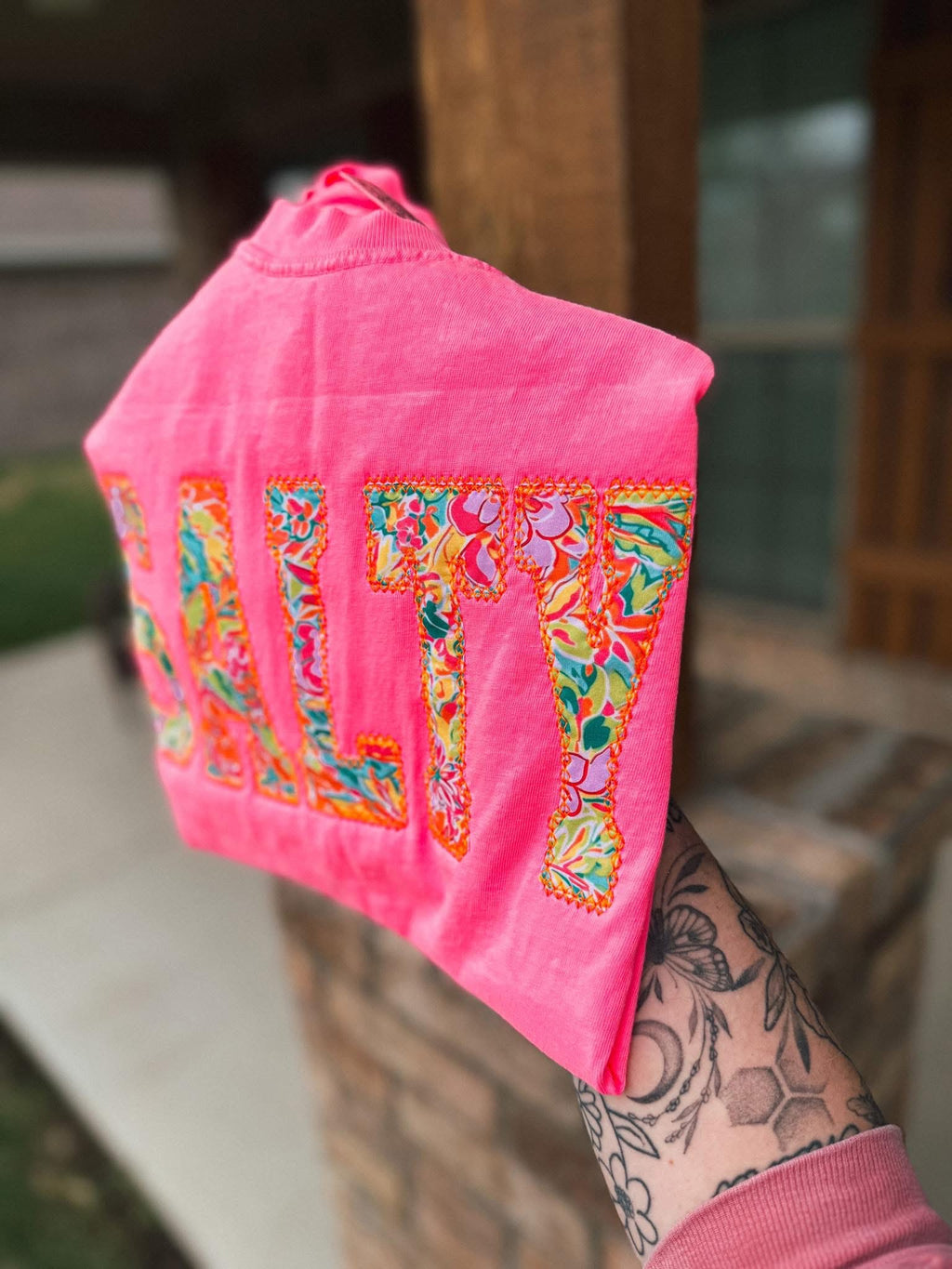 Embroidered Summer Floral