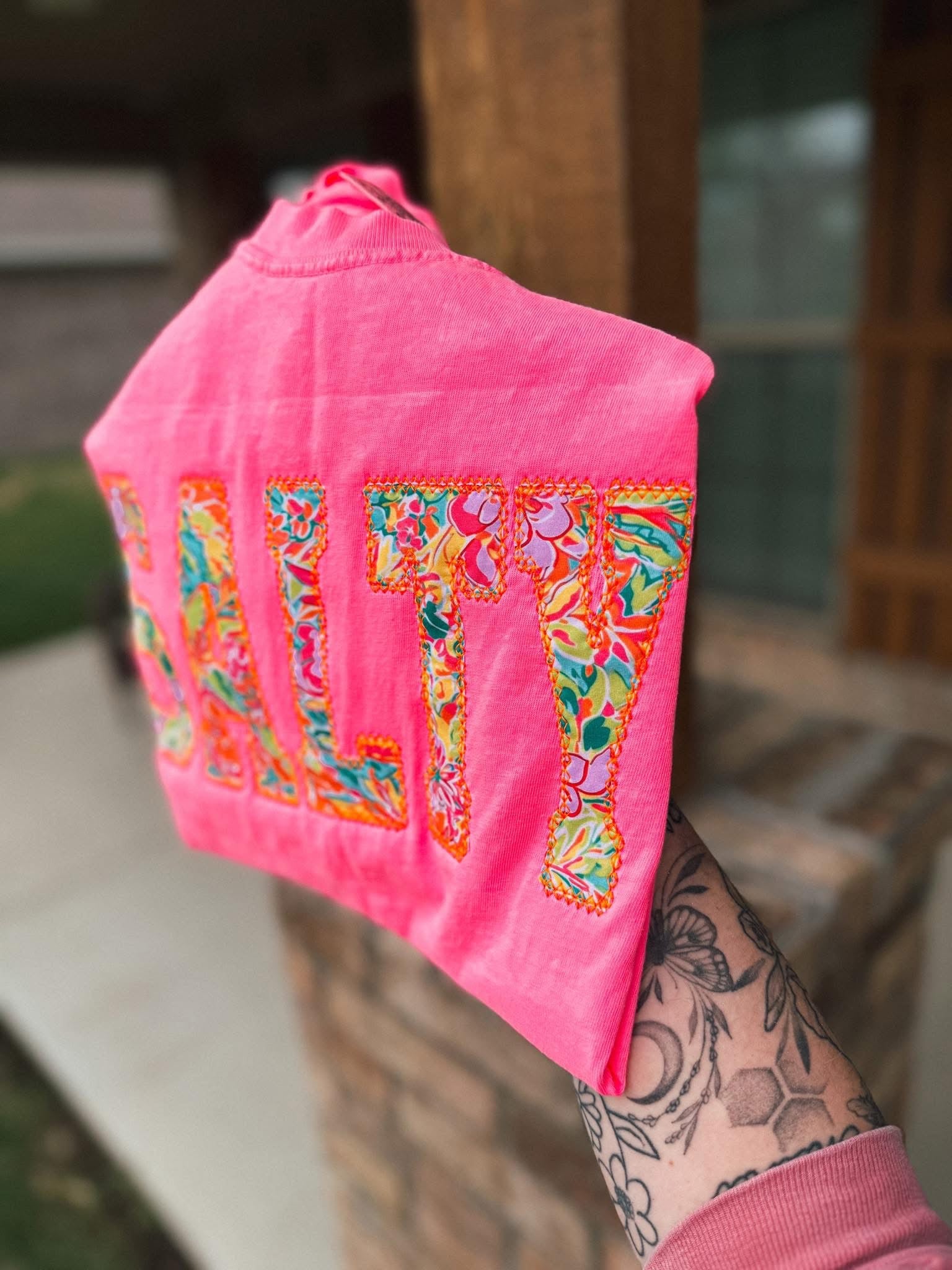 Embroidered Summer Floral