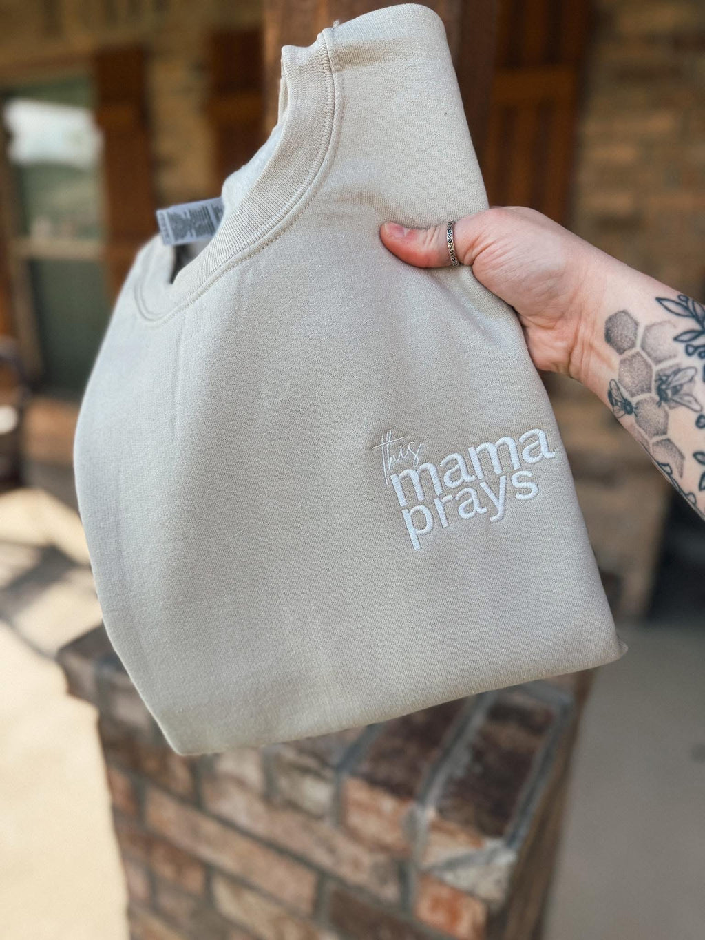 Embroidered This Mama Prays