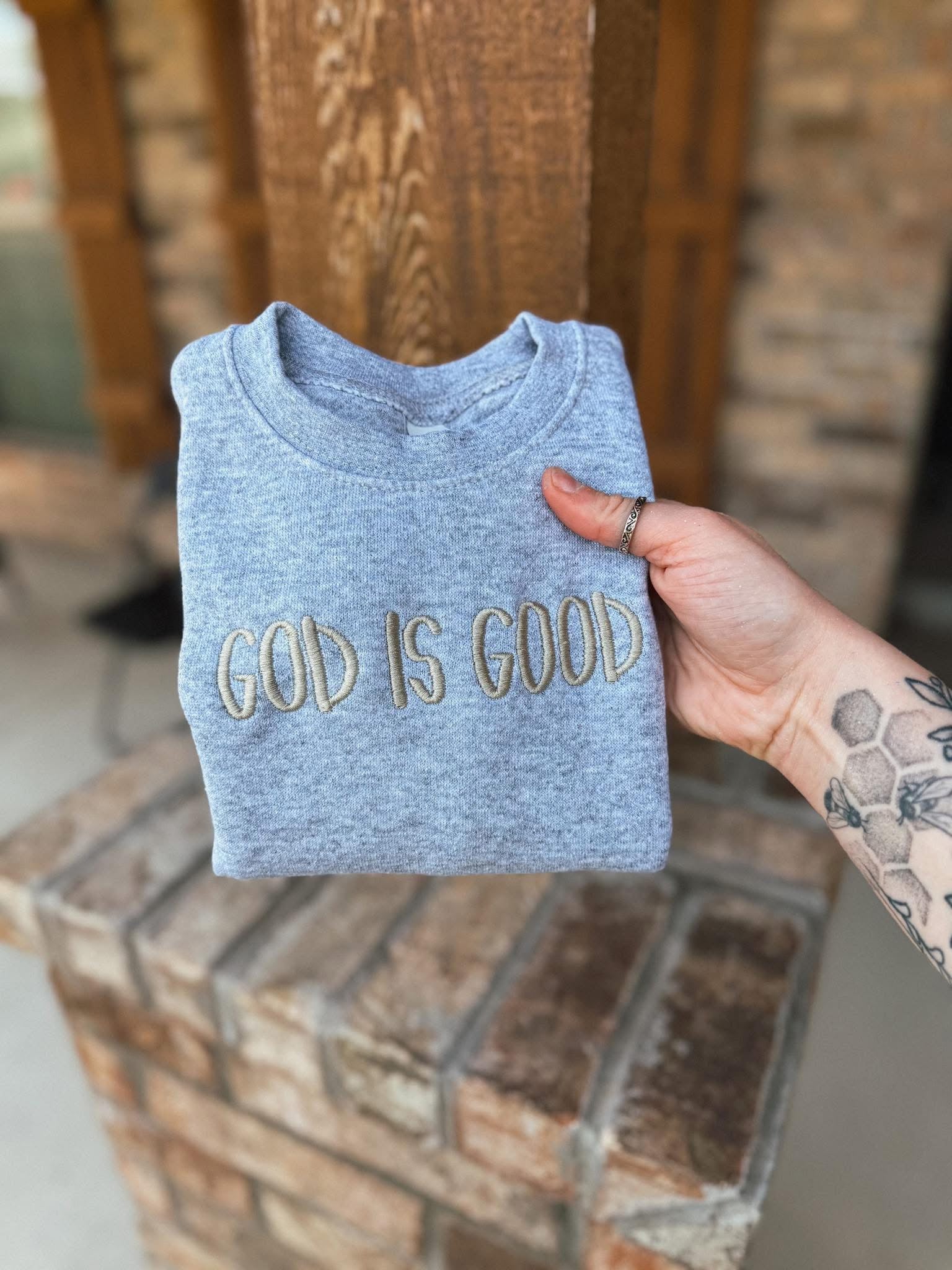 Embroidered God is Good