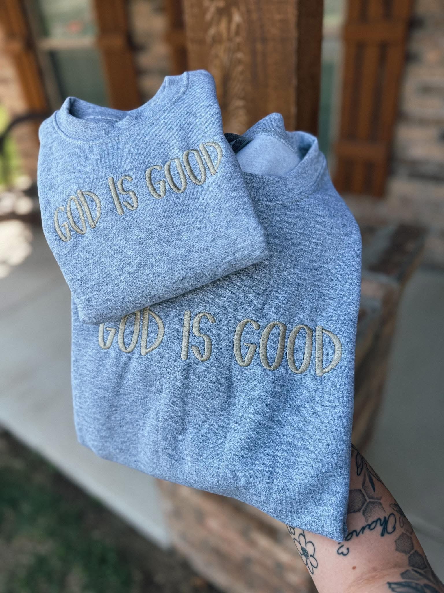 Embroidered God is Good