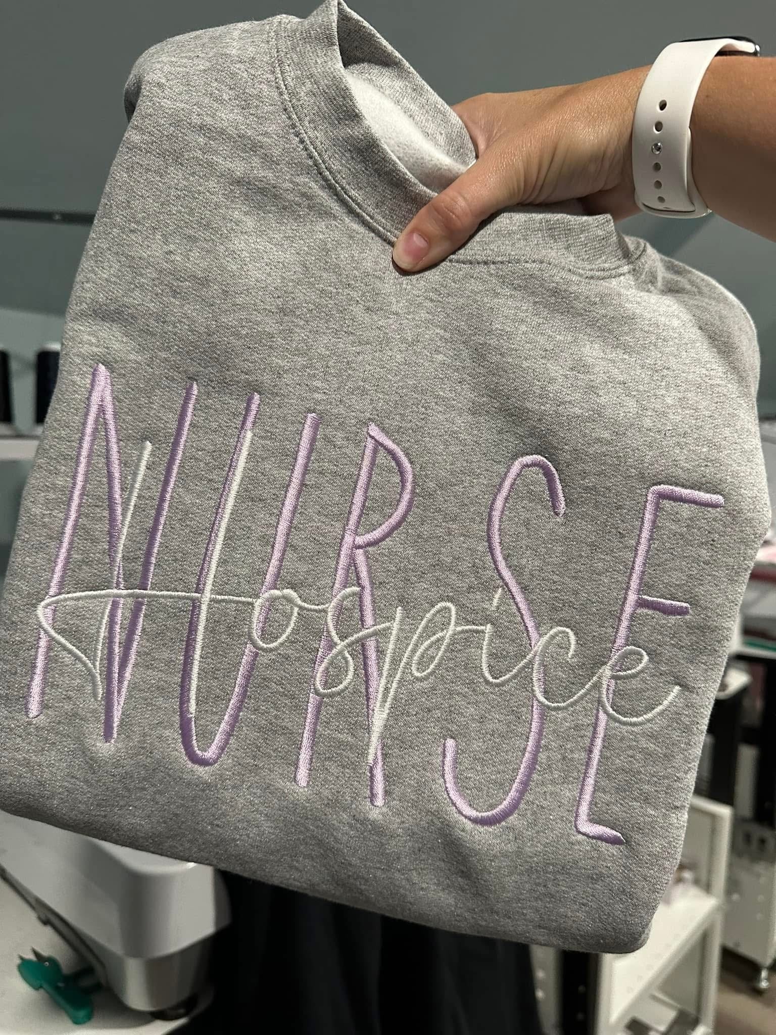 Double Title Embroidery