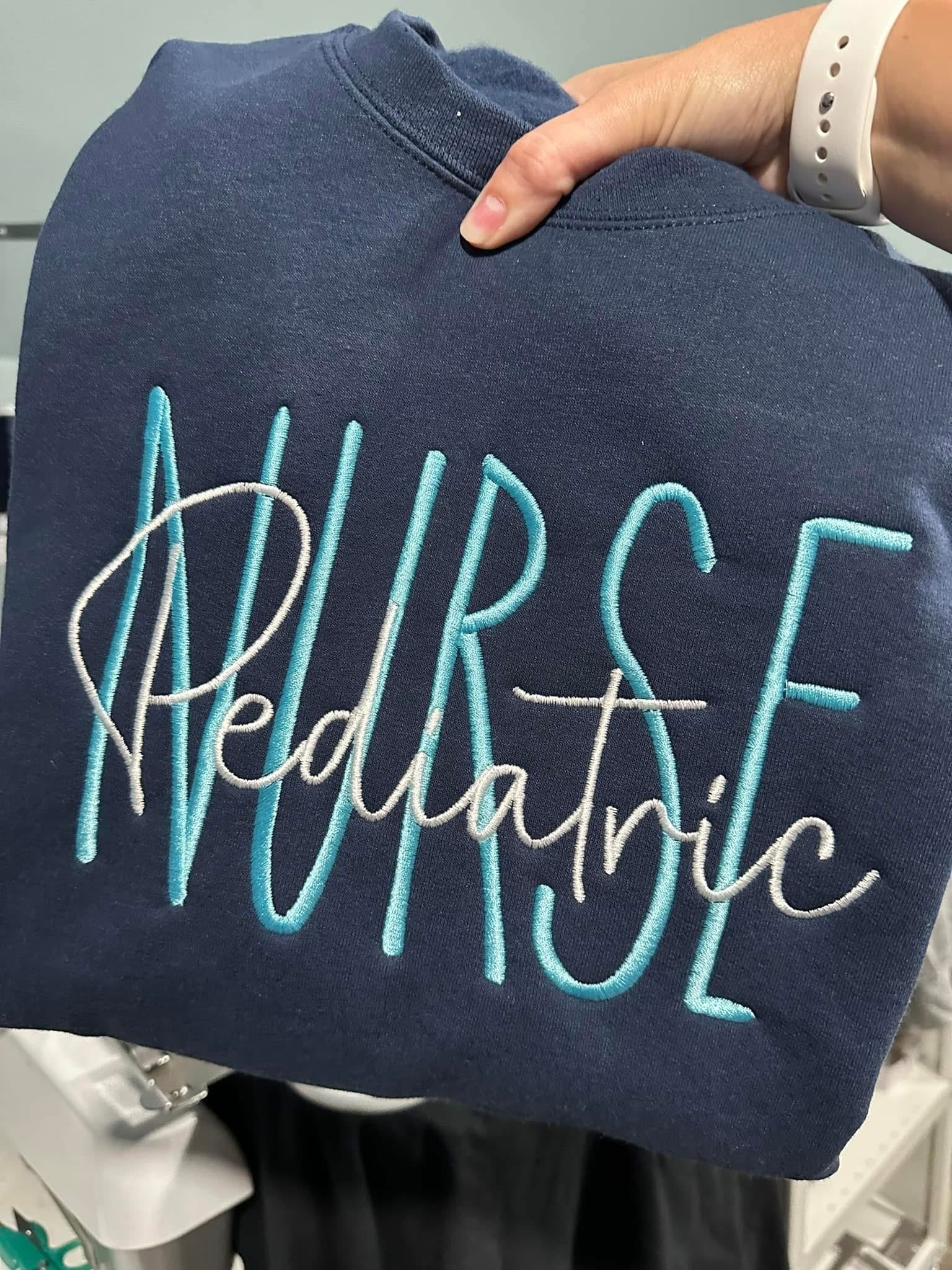 Double Title Embroidery