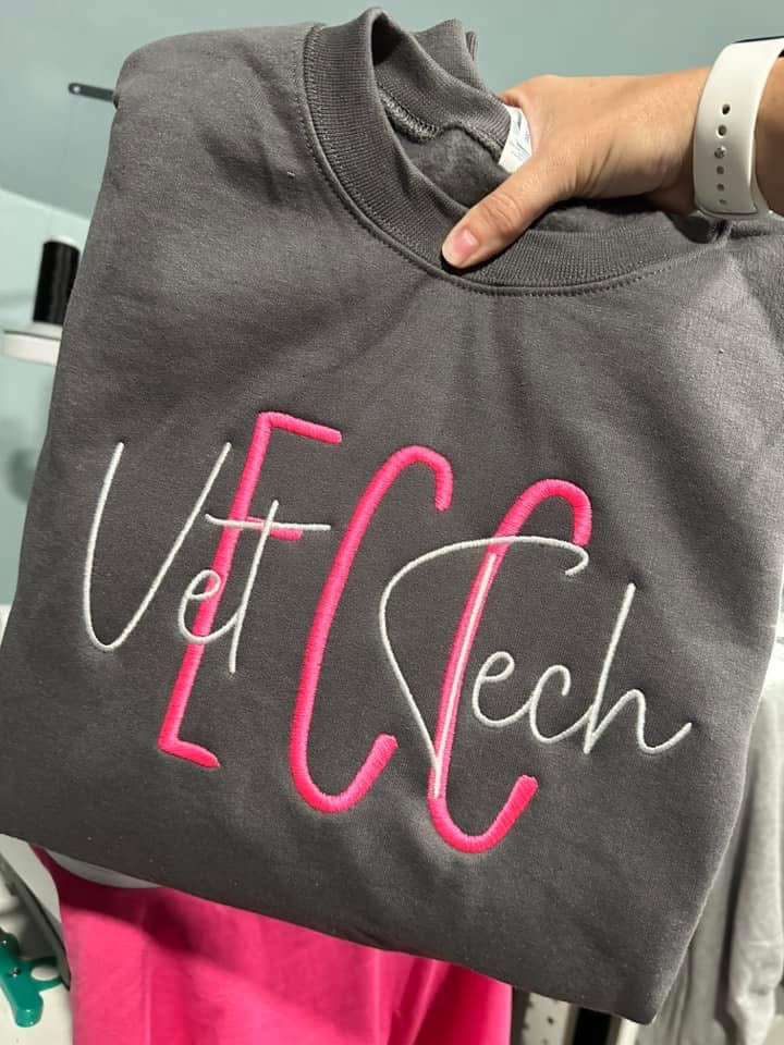 Double Title Embroidery
