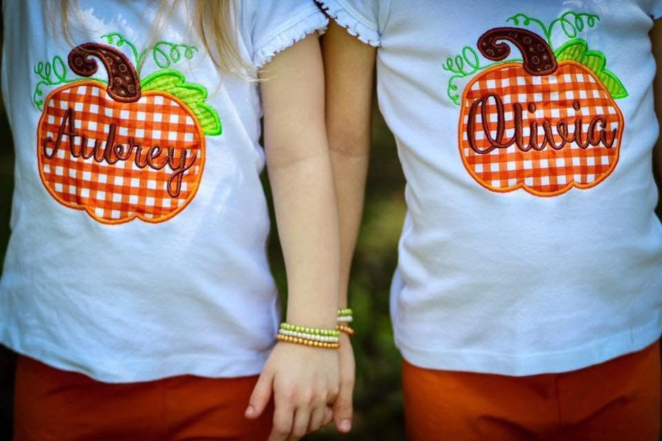 Pumpkin Embroidery