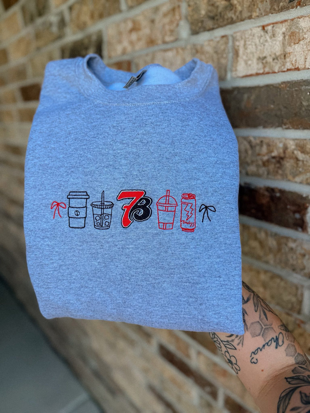 7B Coffee Embroidery