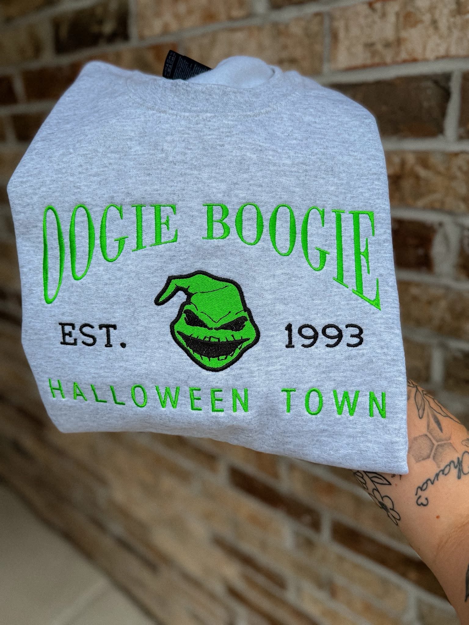 Embroidered OOGIE BOOGIE