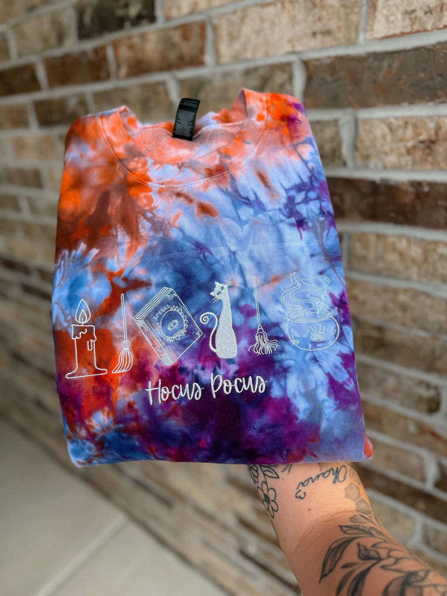 Embroidered Halloween Movie (Tie Dye as Pictured)