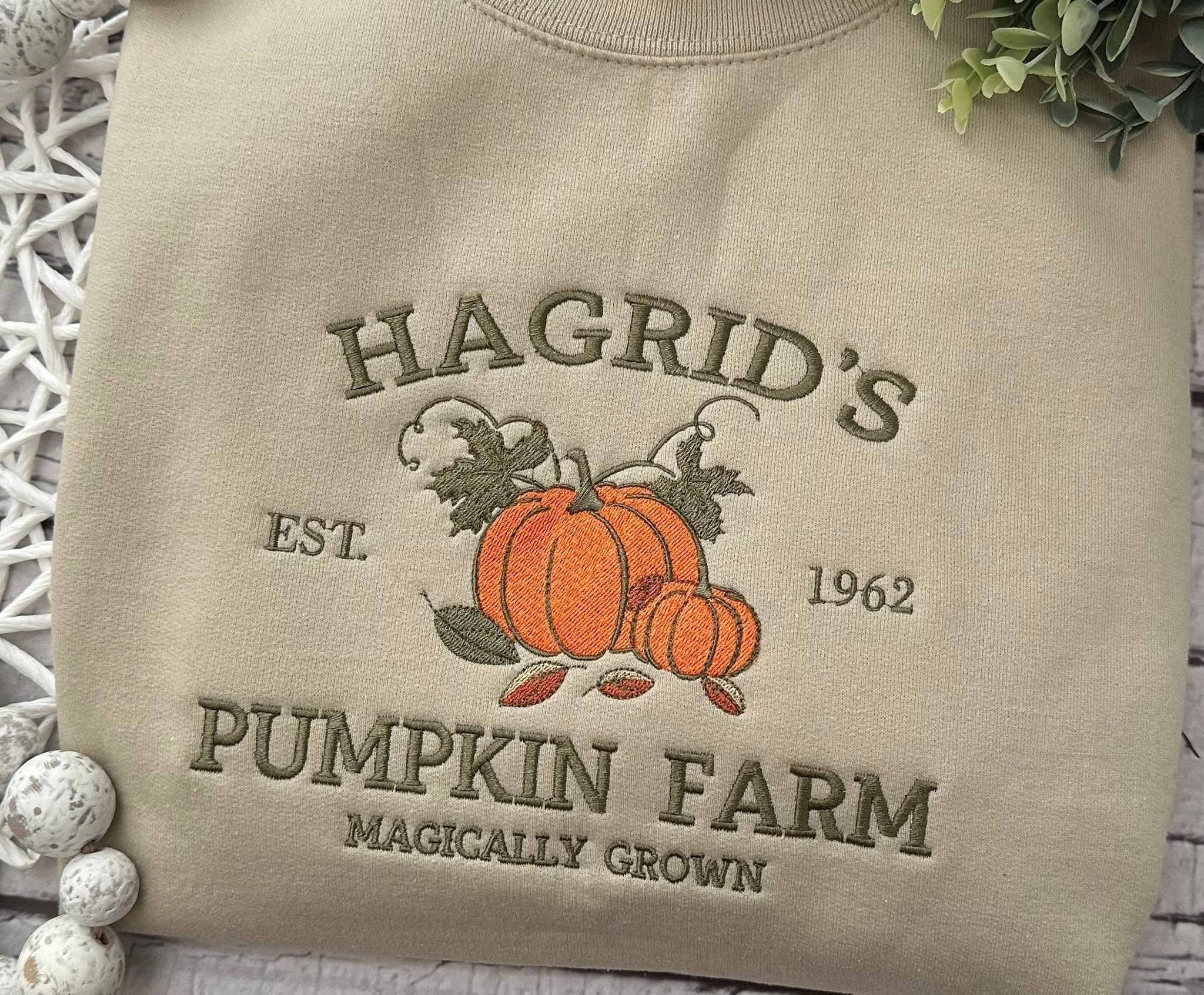Pumpkin Farm Embroidery