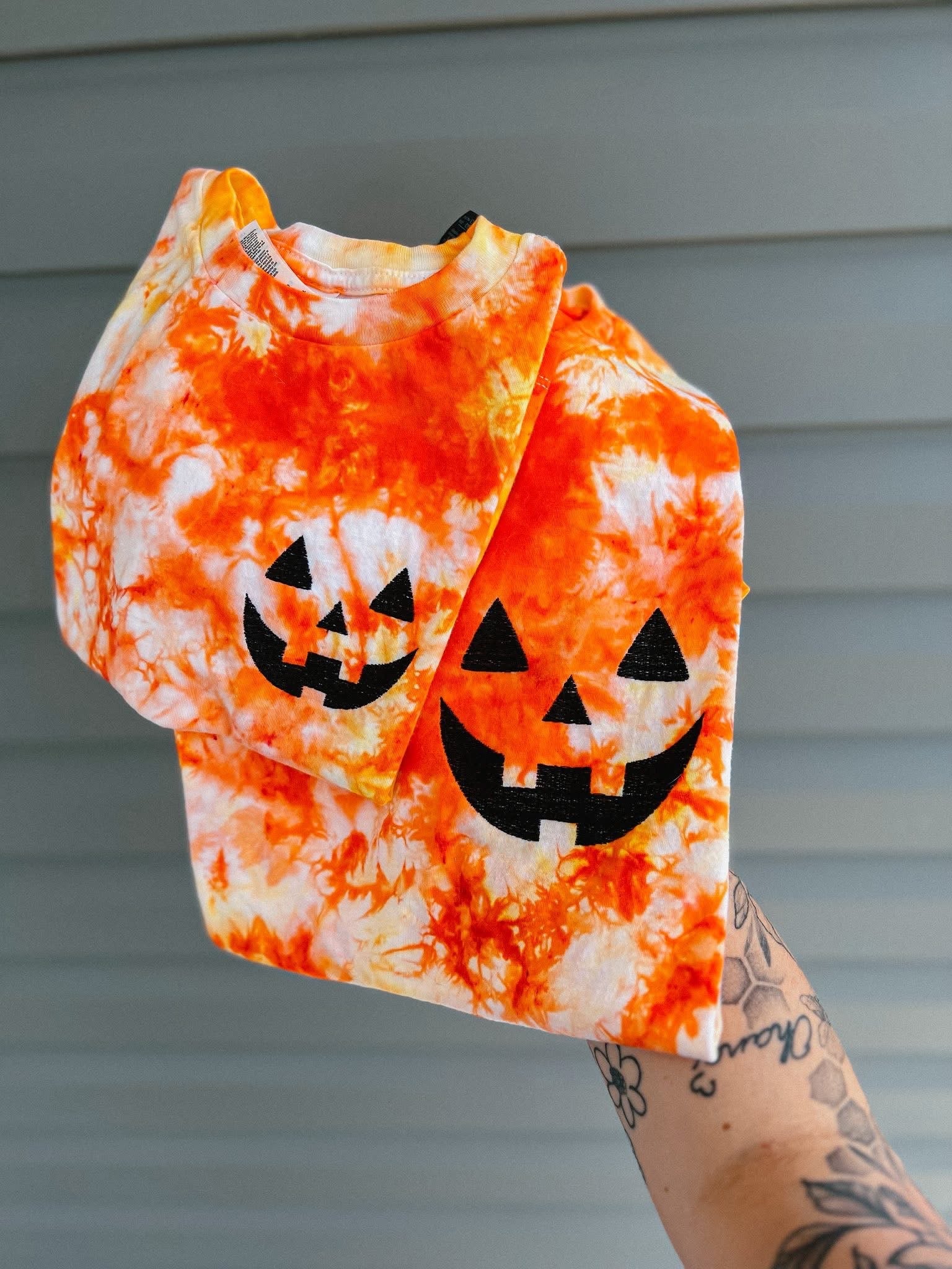 Embroidered JackOLantern (Tie Dye as pictured)